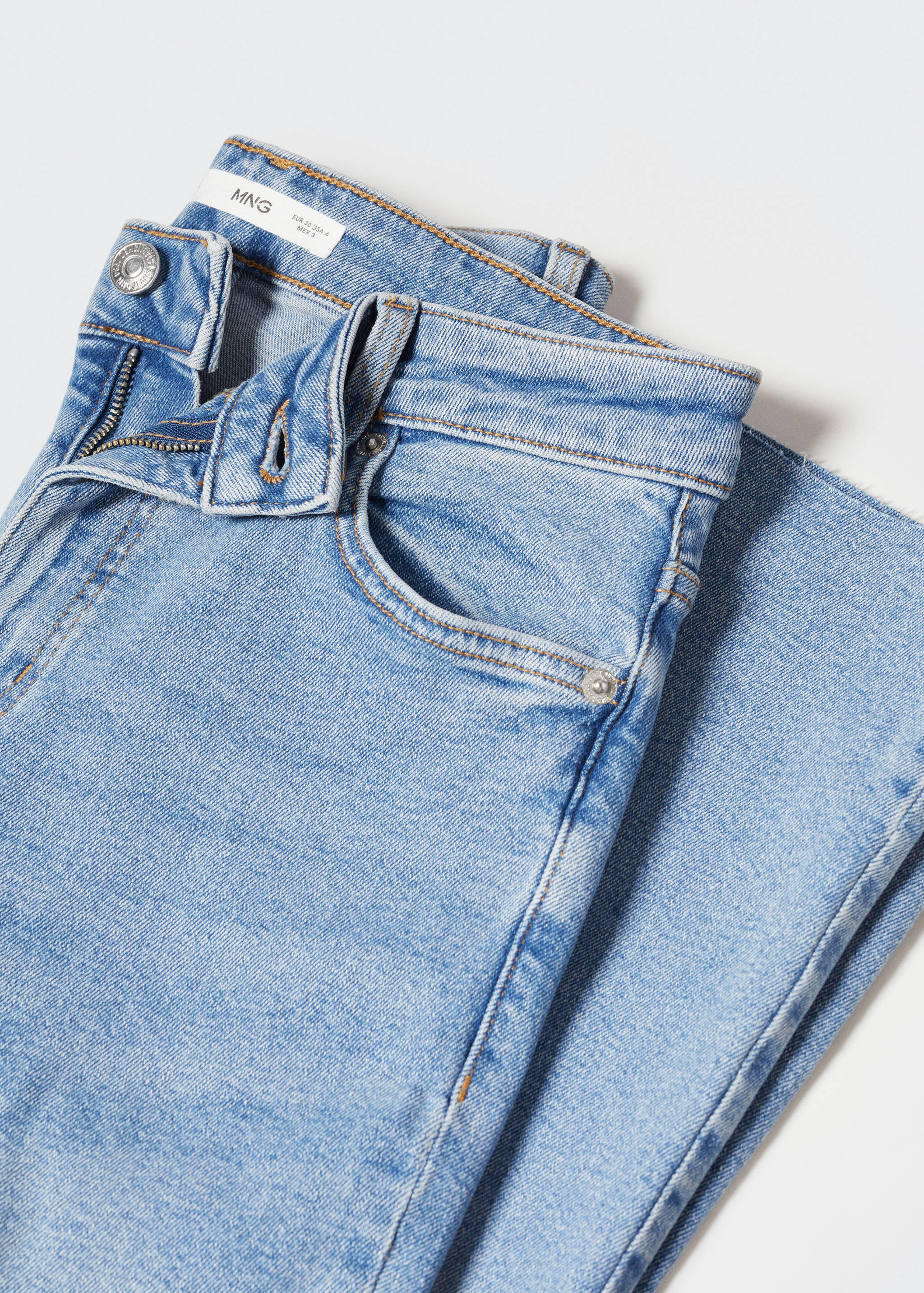 Sienna flared cropped jeans - Details of the article 8