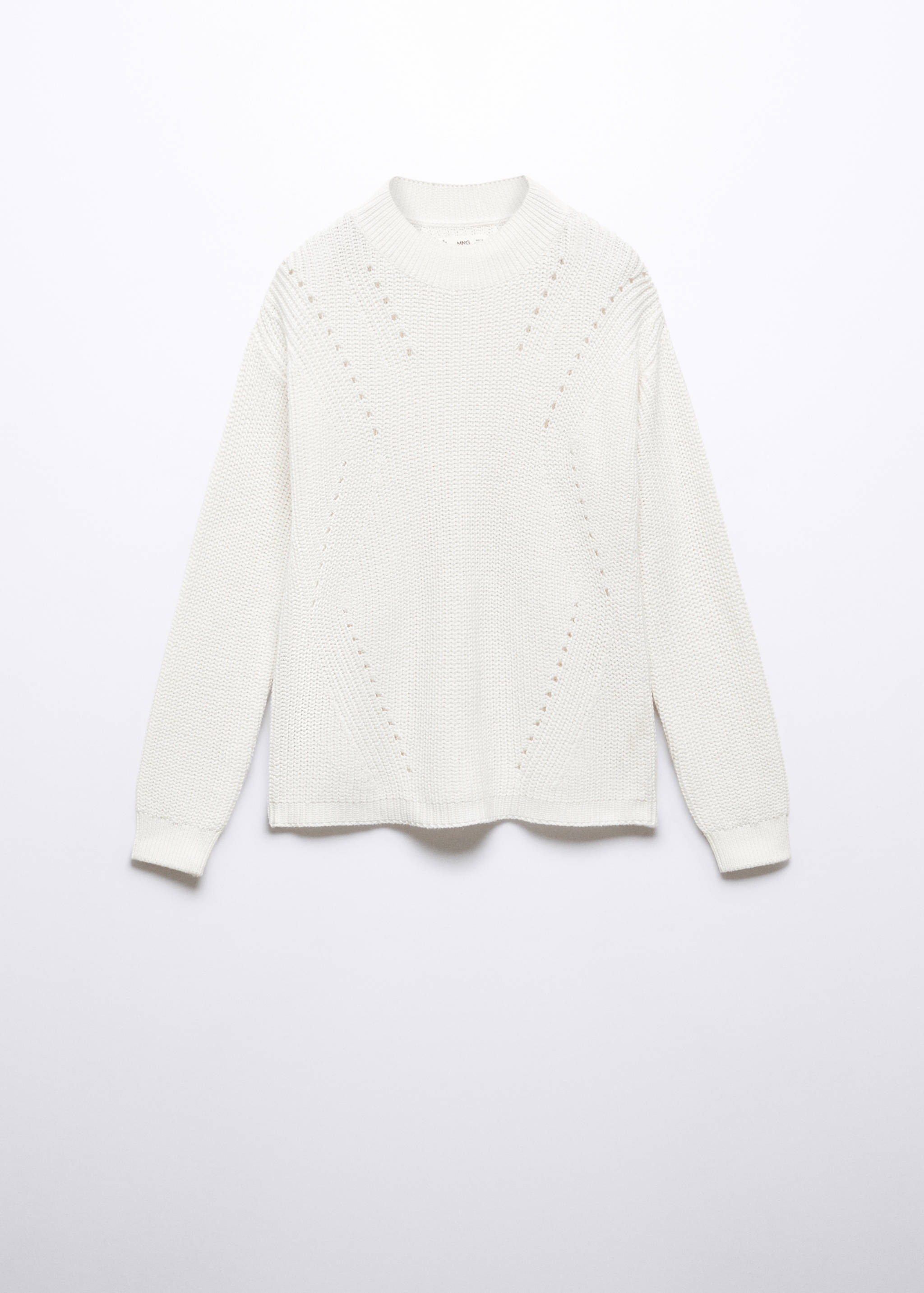 Pull-over jaspé coton - Article sans modèle