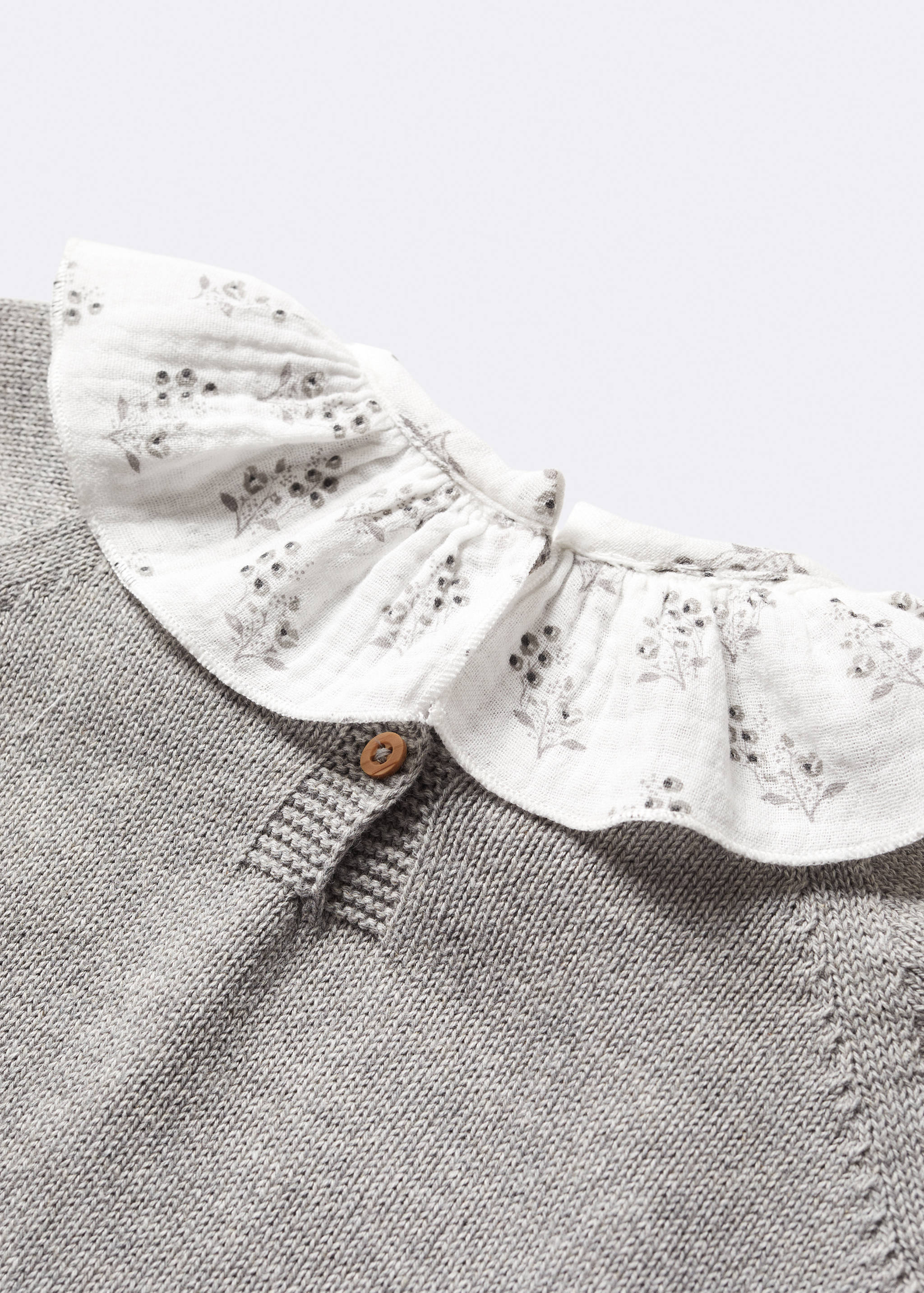 娃娃领毛衣 - null