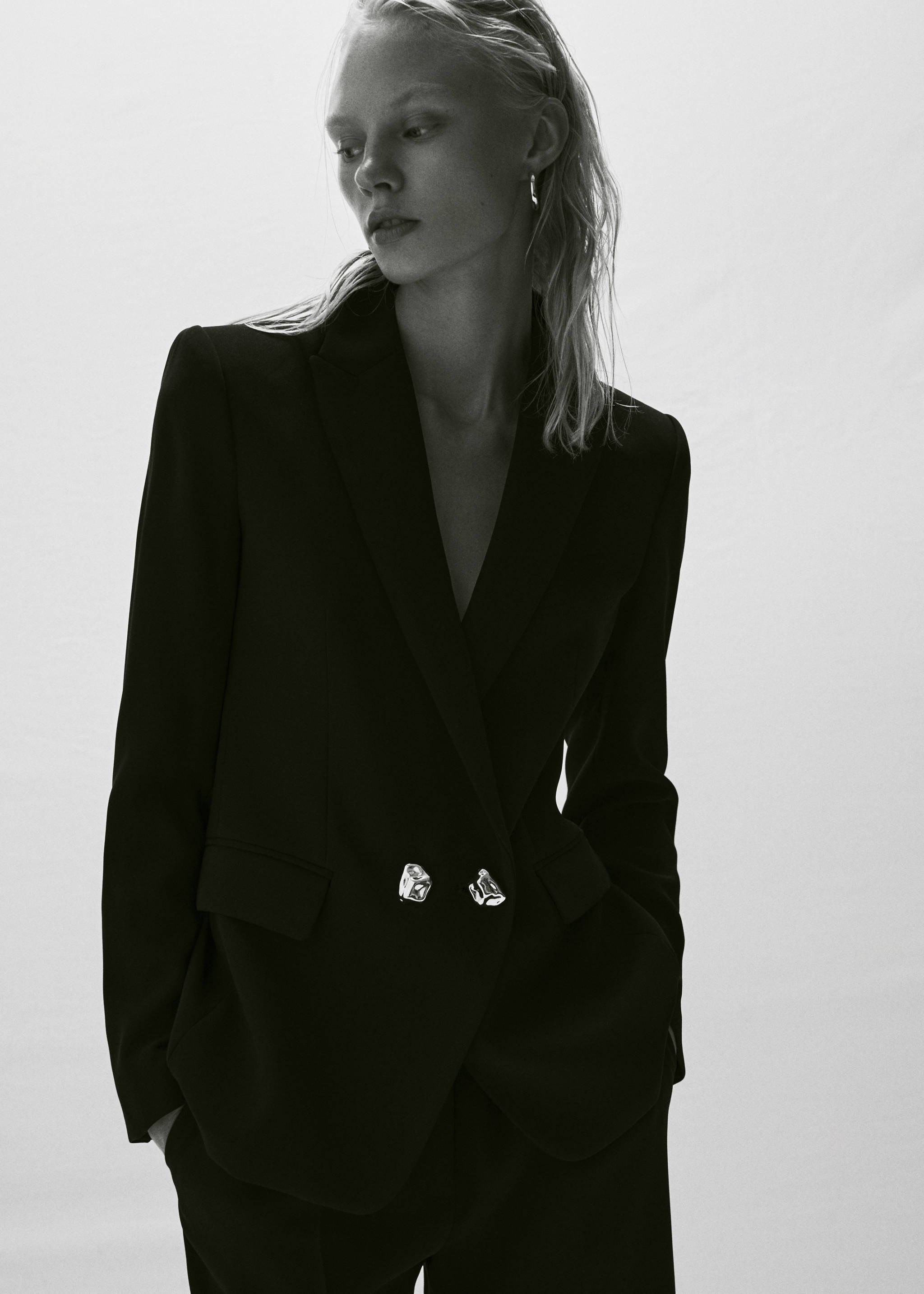 Veste costume bouton bijou - Détail de l'article 7