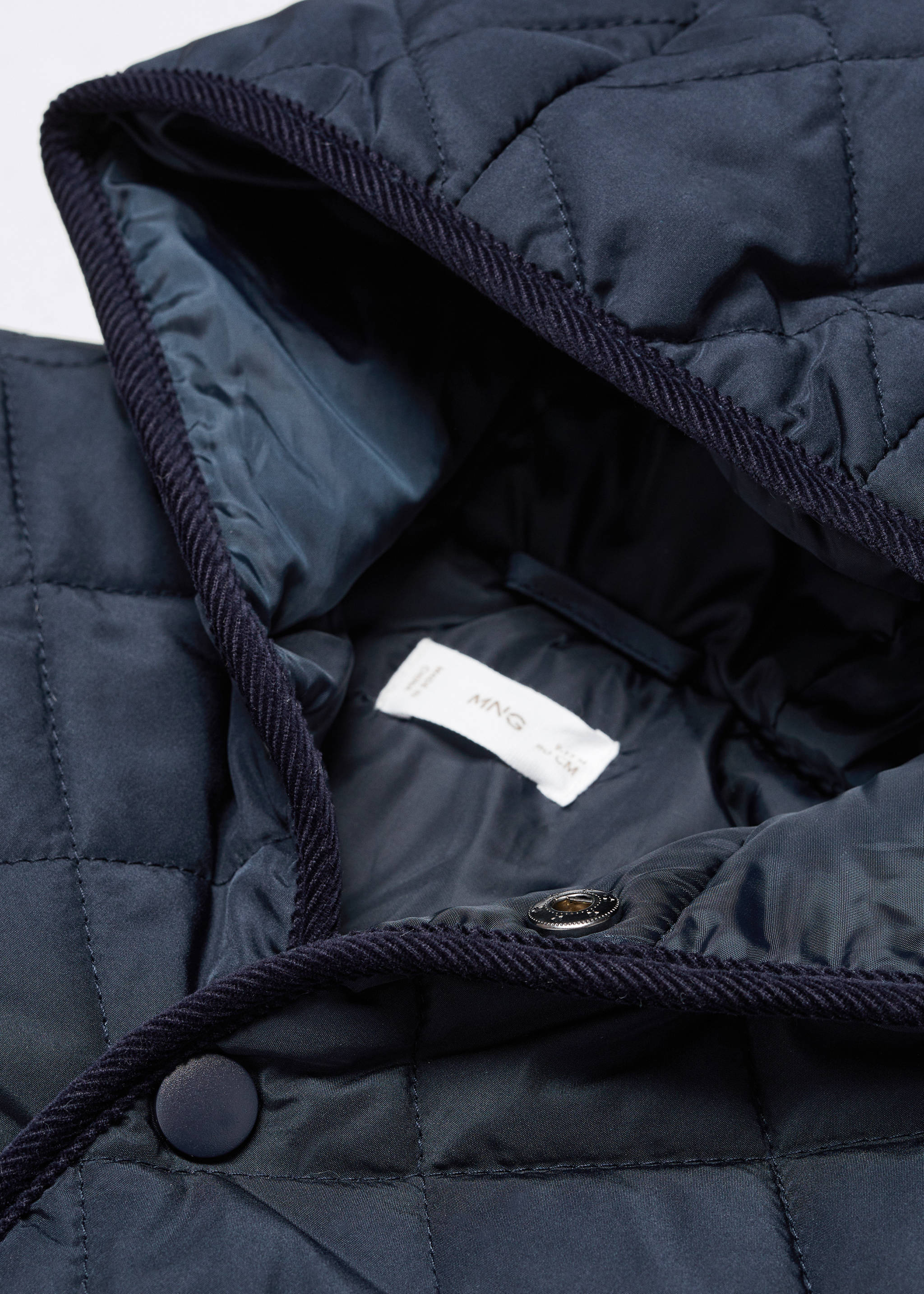 Rhombus quilted jacket - Details of the article 0