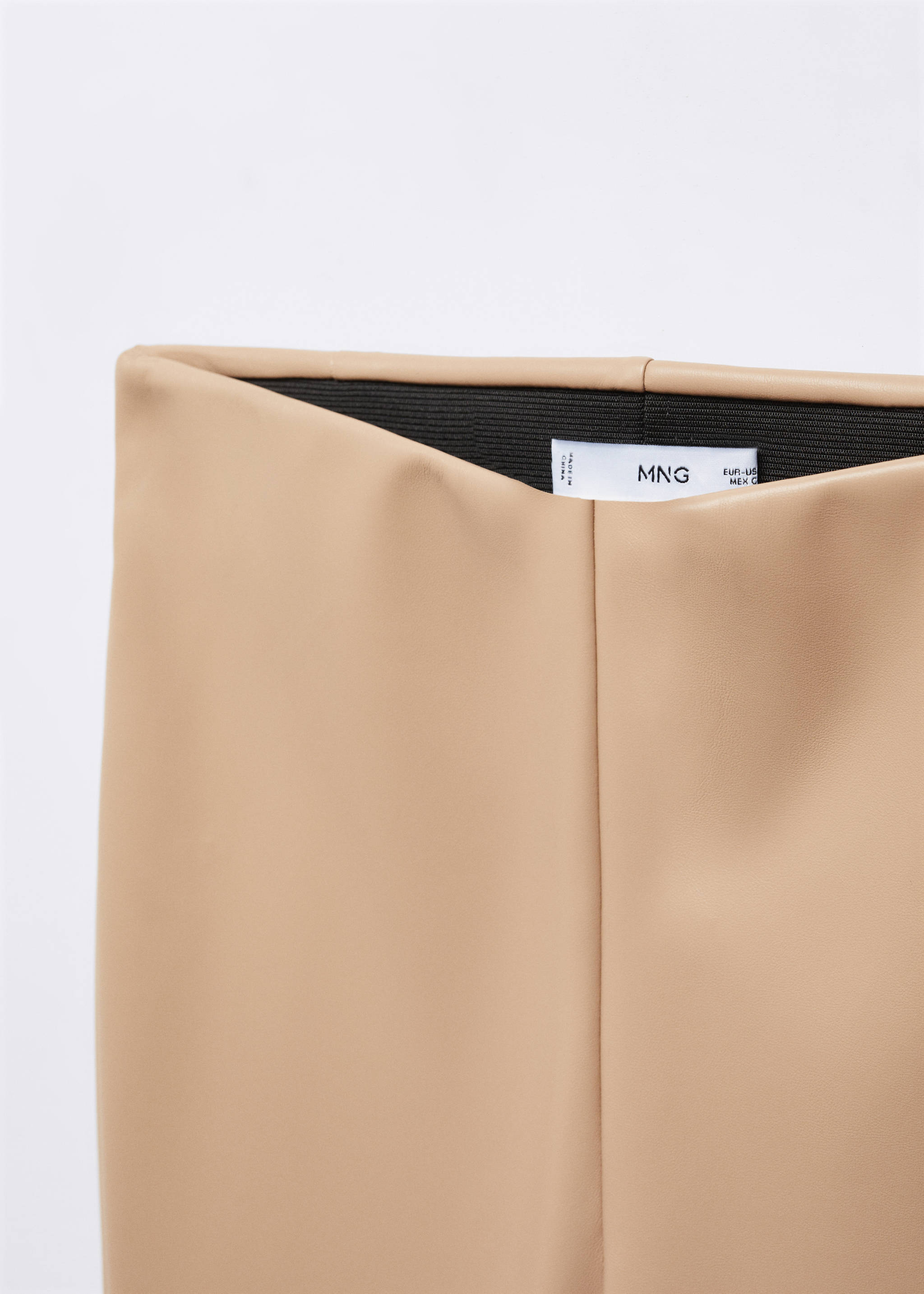 بنطلون ضيق من الجلد - تفاصيل المنتج 8