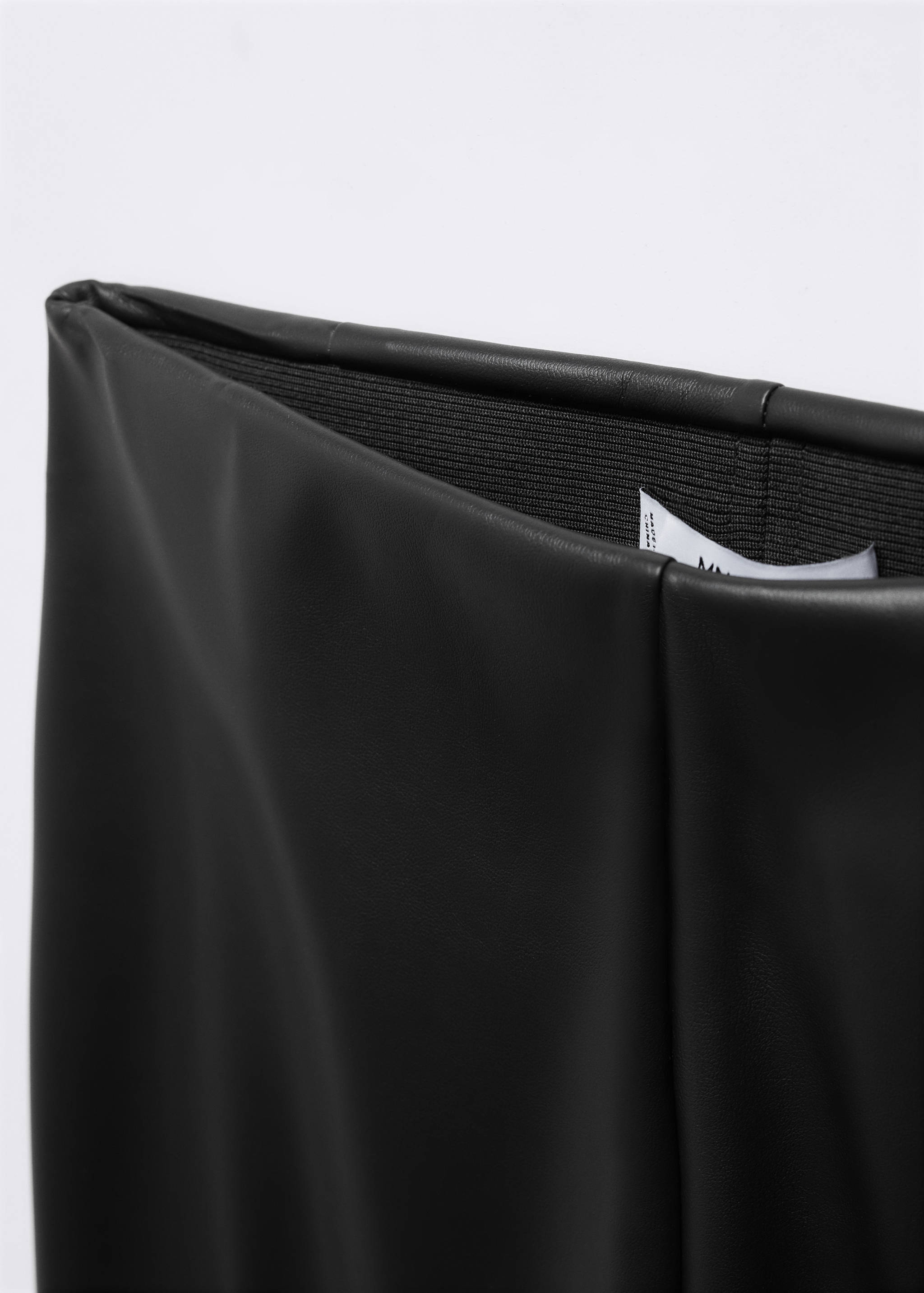 بنطلون ضيق من الجلد - تفاصيل المنتج 8