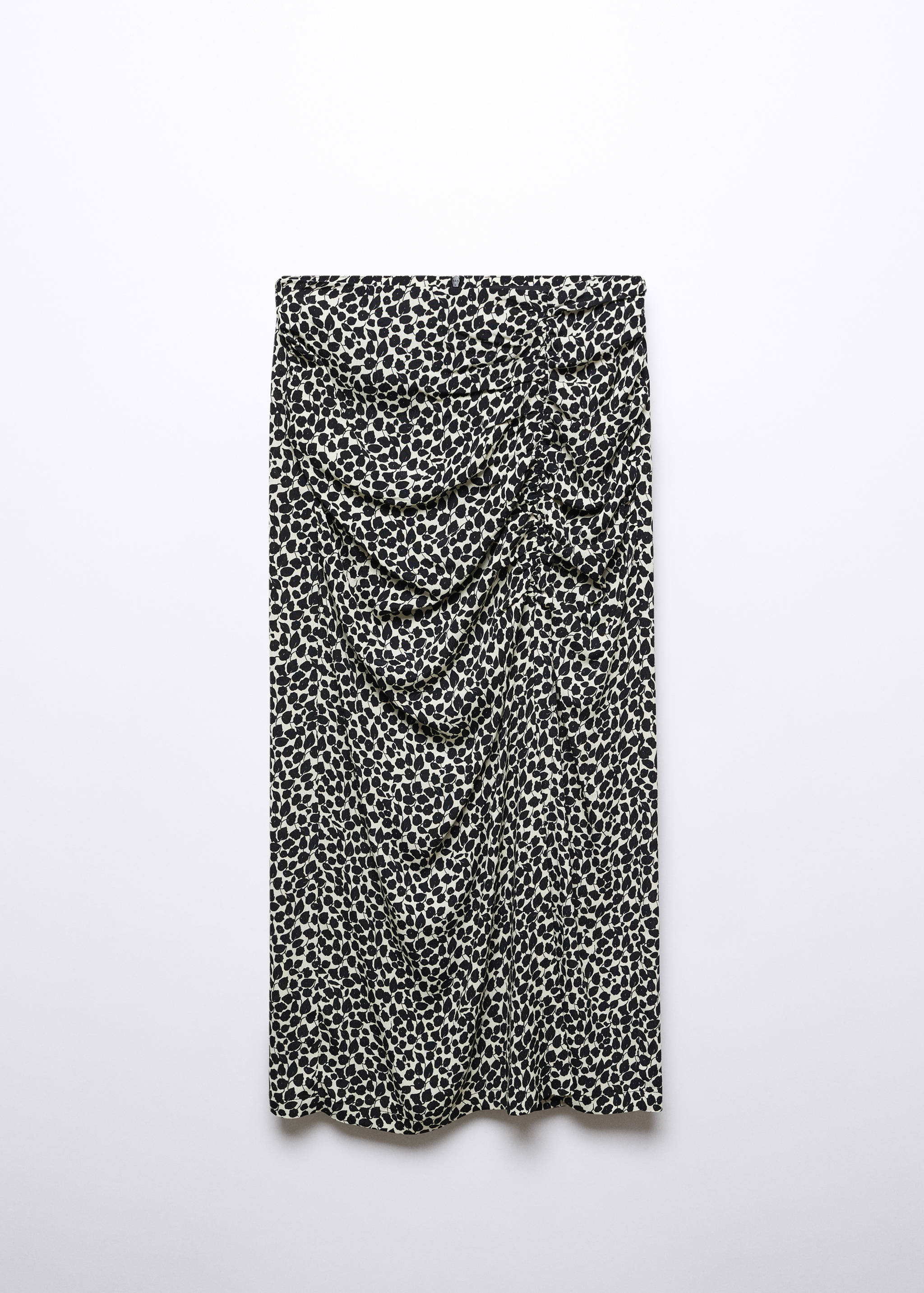 Printed skirt with slit - Article without model