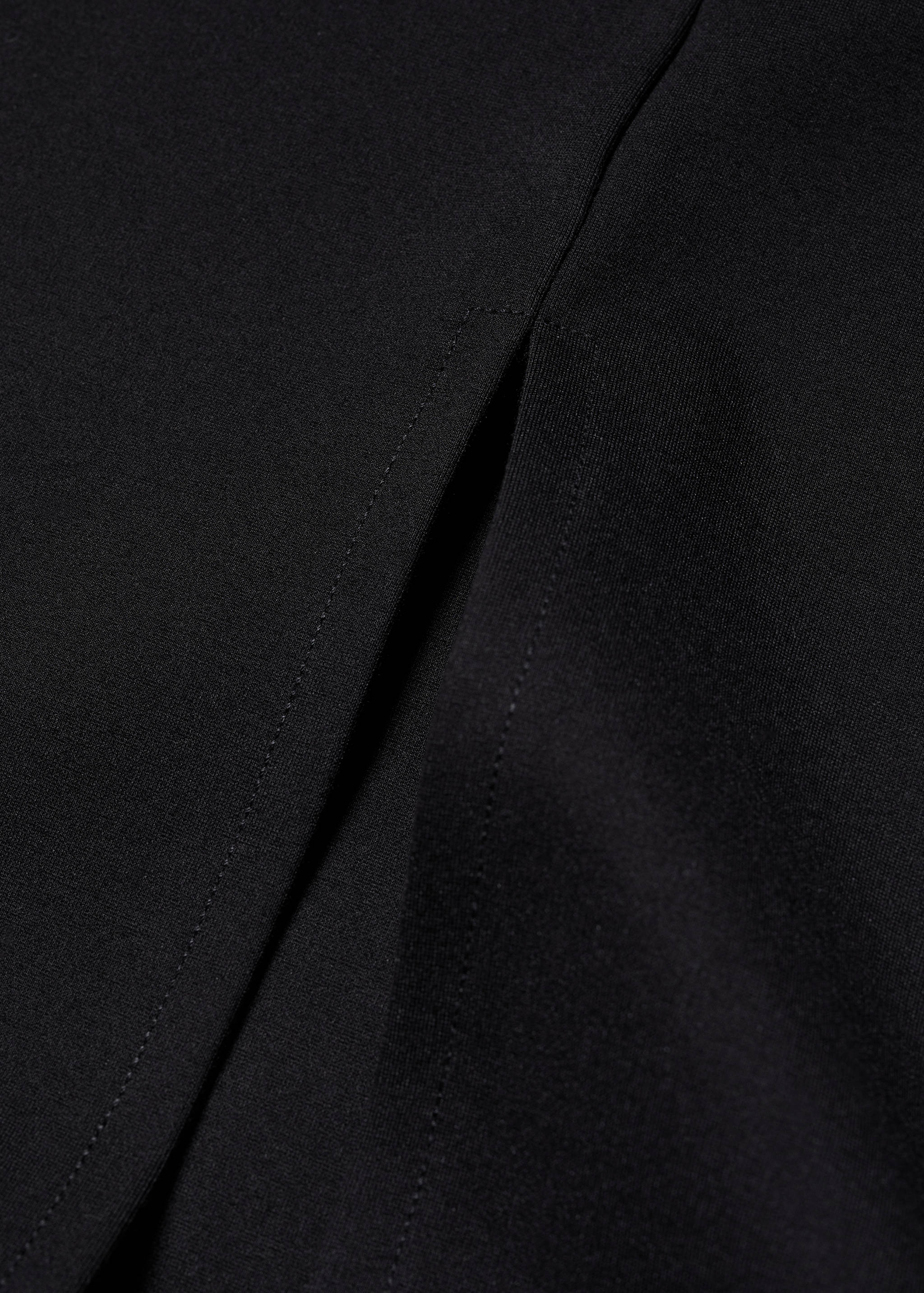 Midi-skirt with front slit - Details of the article 8