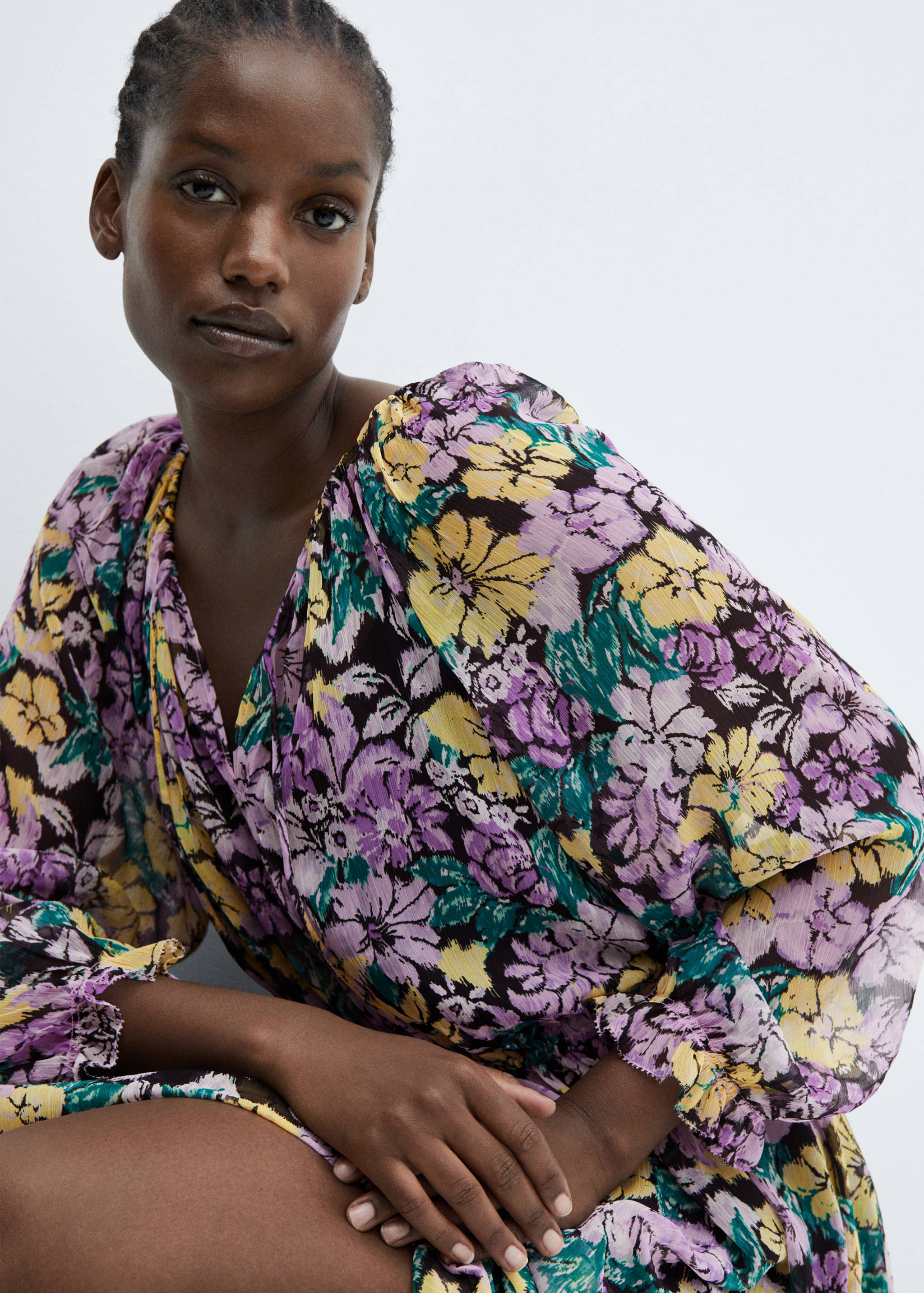 Robe texture florale - Détail de l'article 4