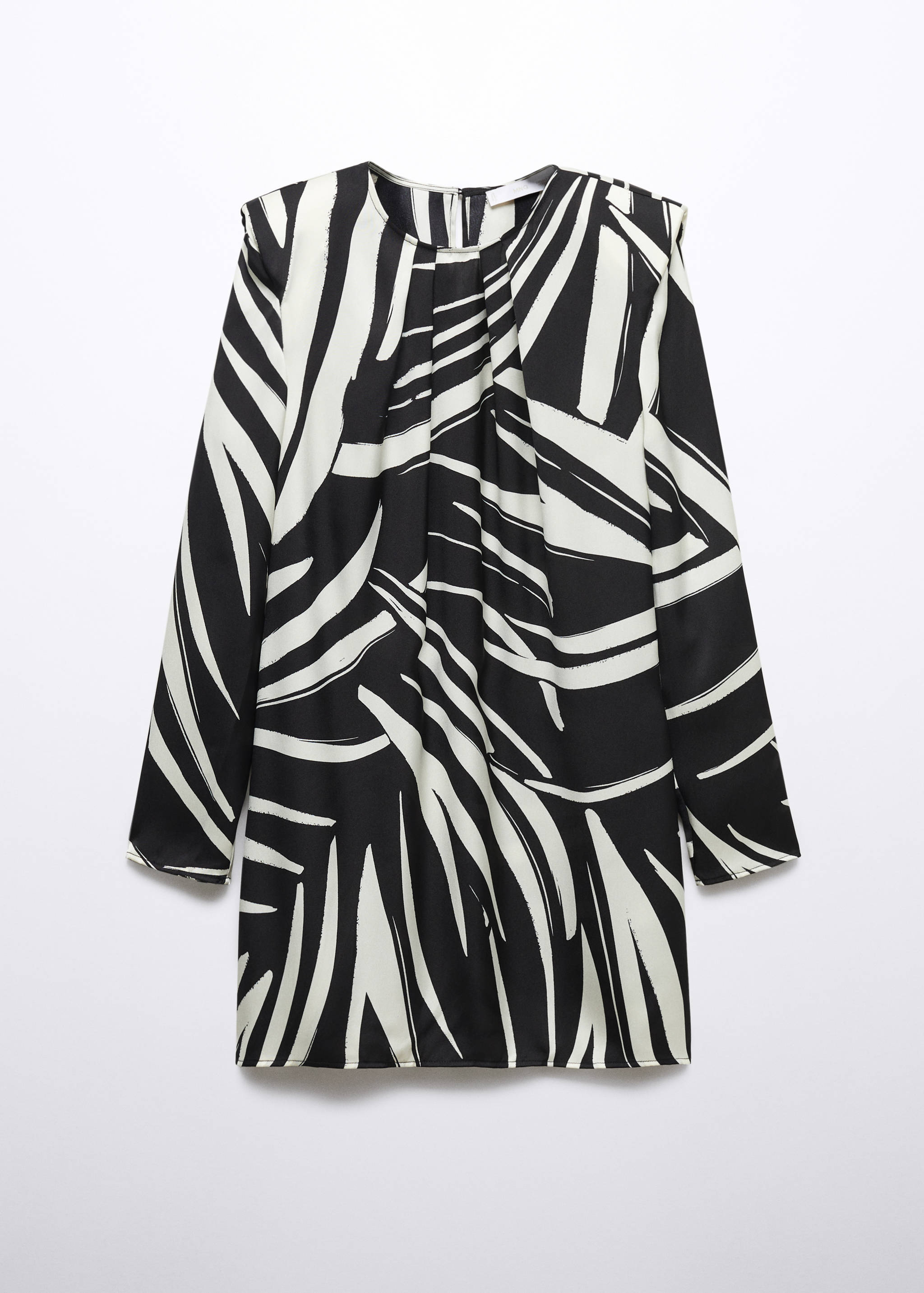 Printed short dress - Article without model