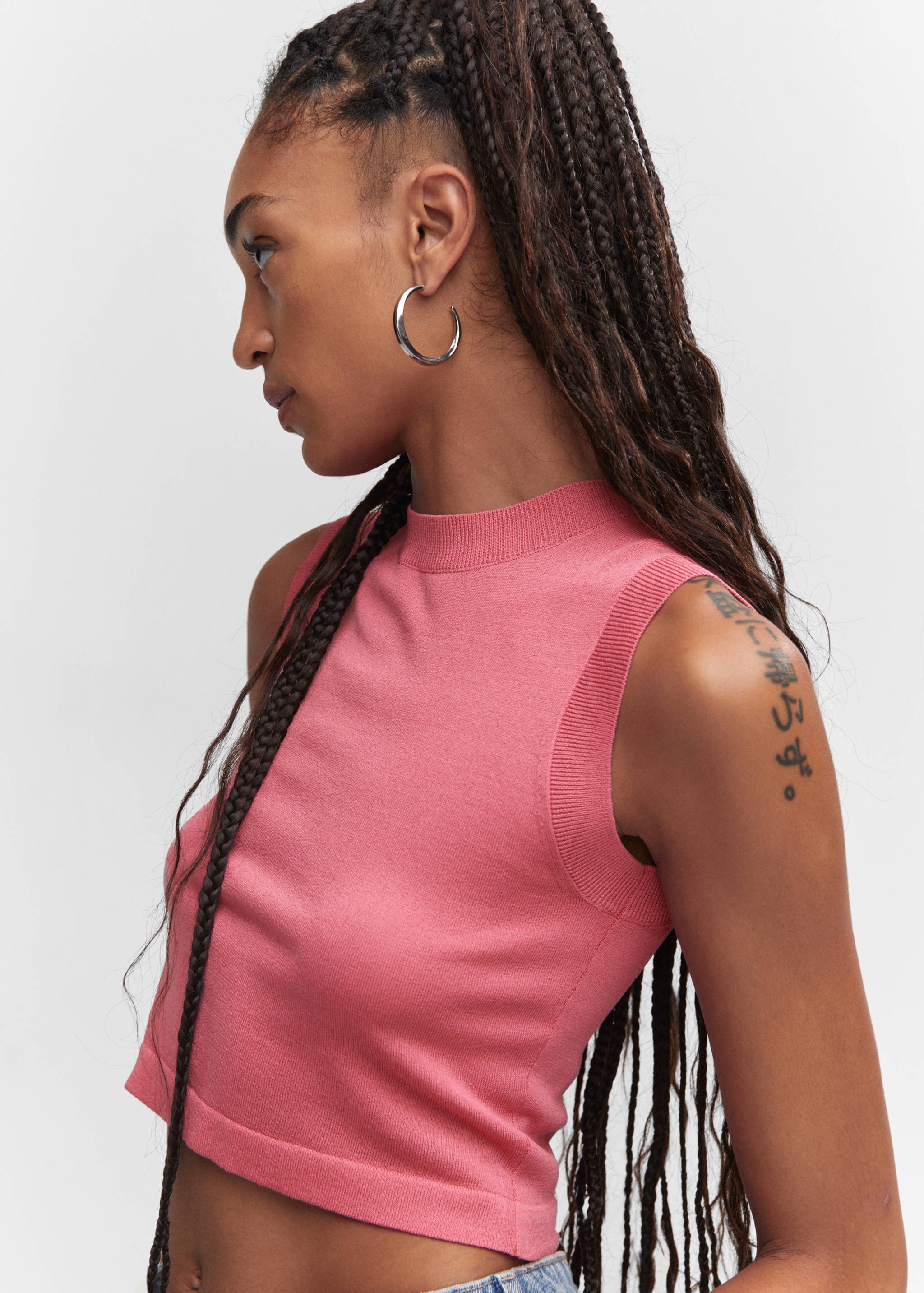 Top crop cuello halter - Detalle del artículo 1