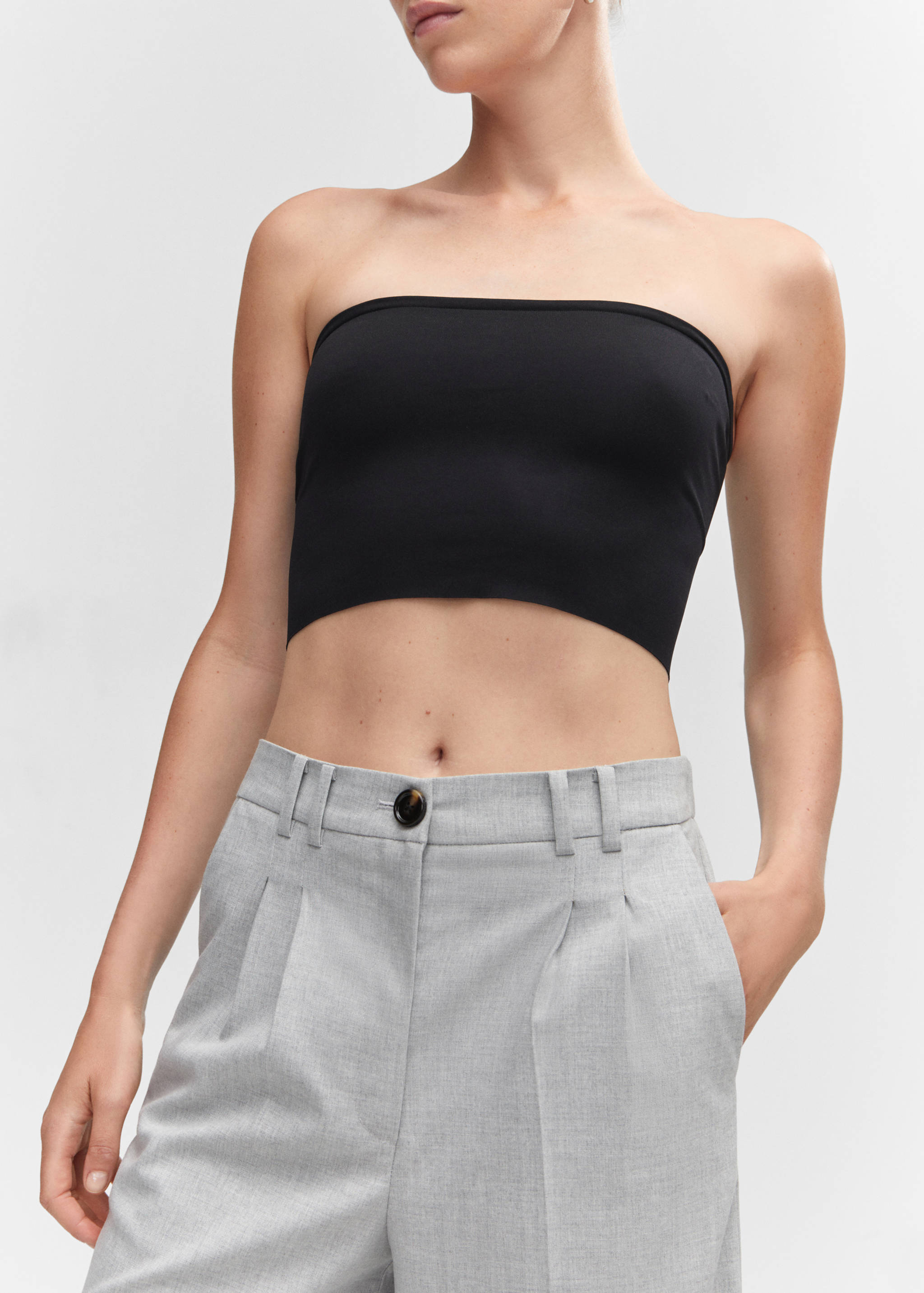 Pleated culottes trousers - Details of the article 6