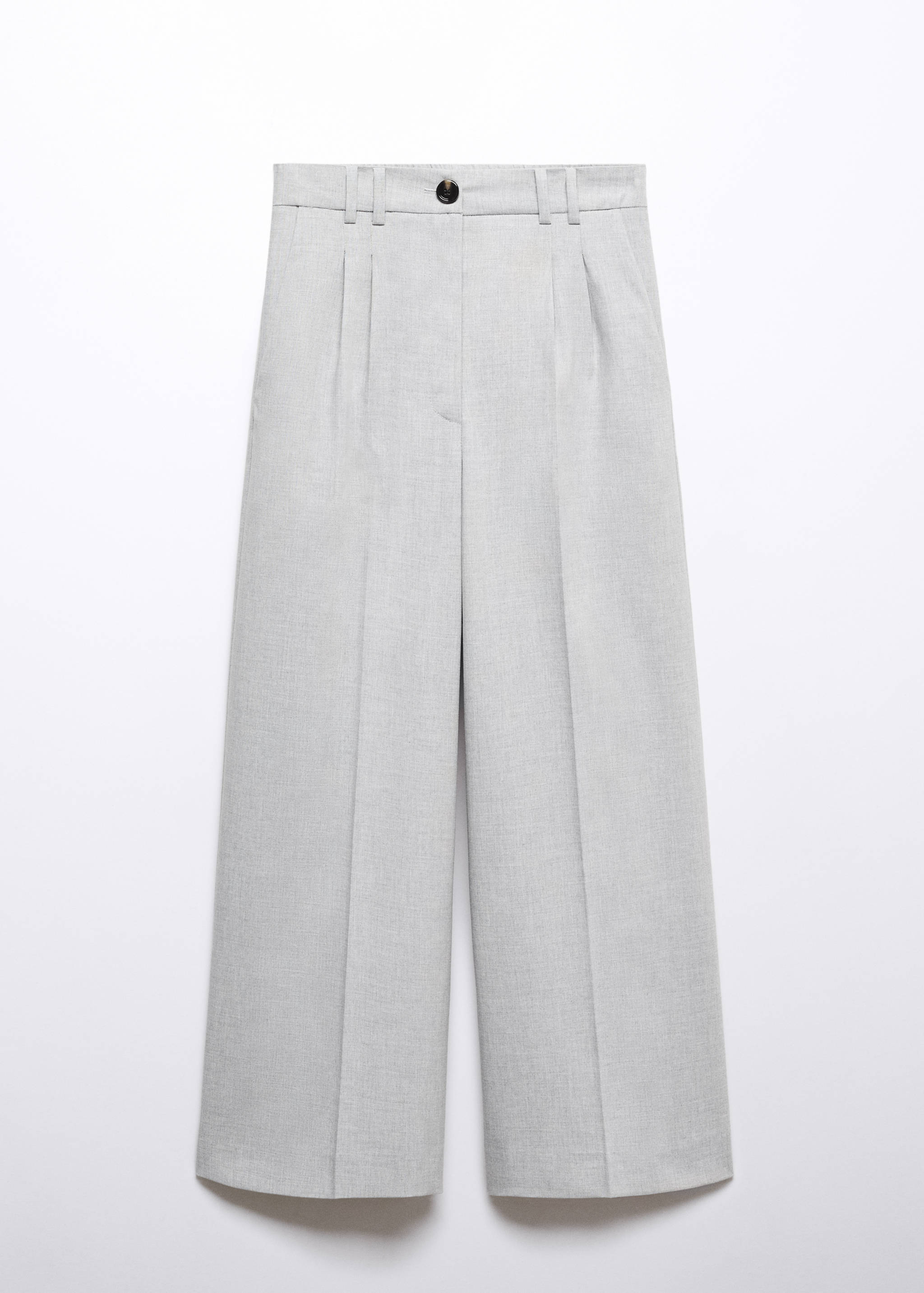 Pleated culottes trousers - Article without model