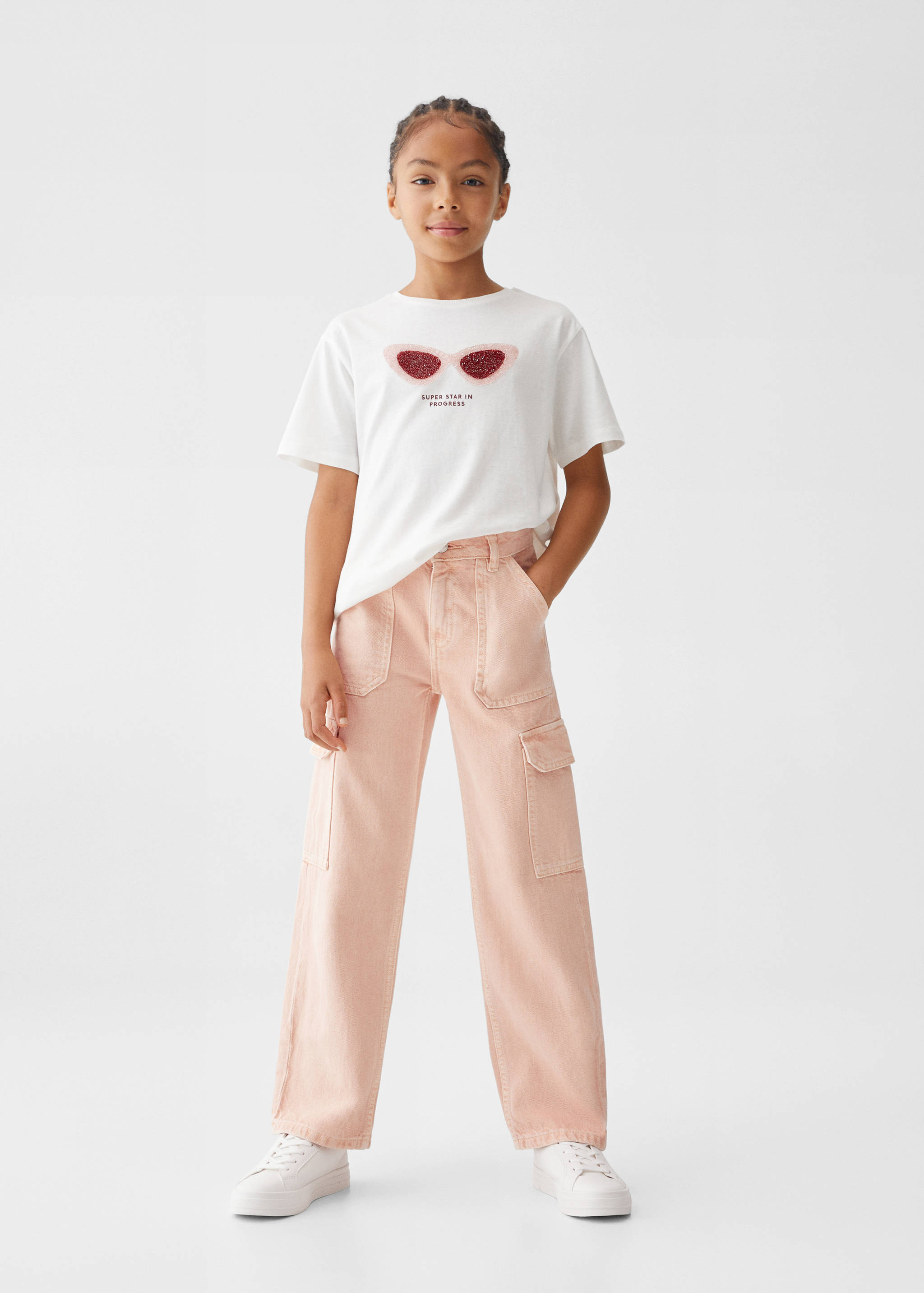 Sequins printed t-shirt - General plane