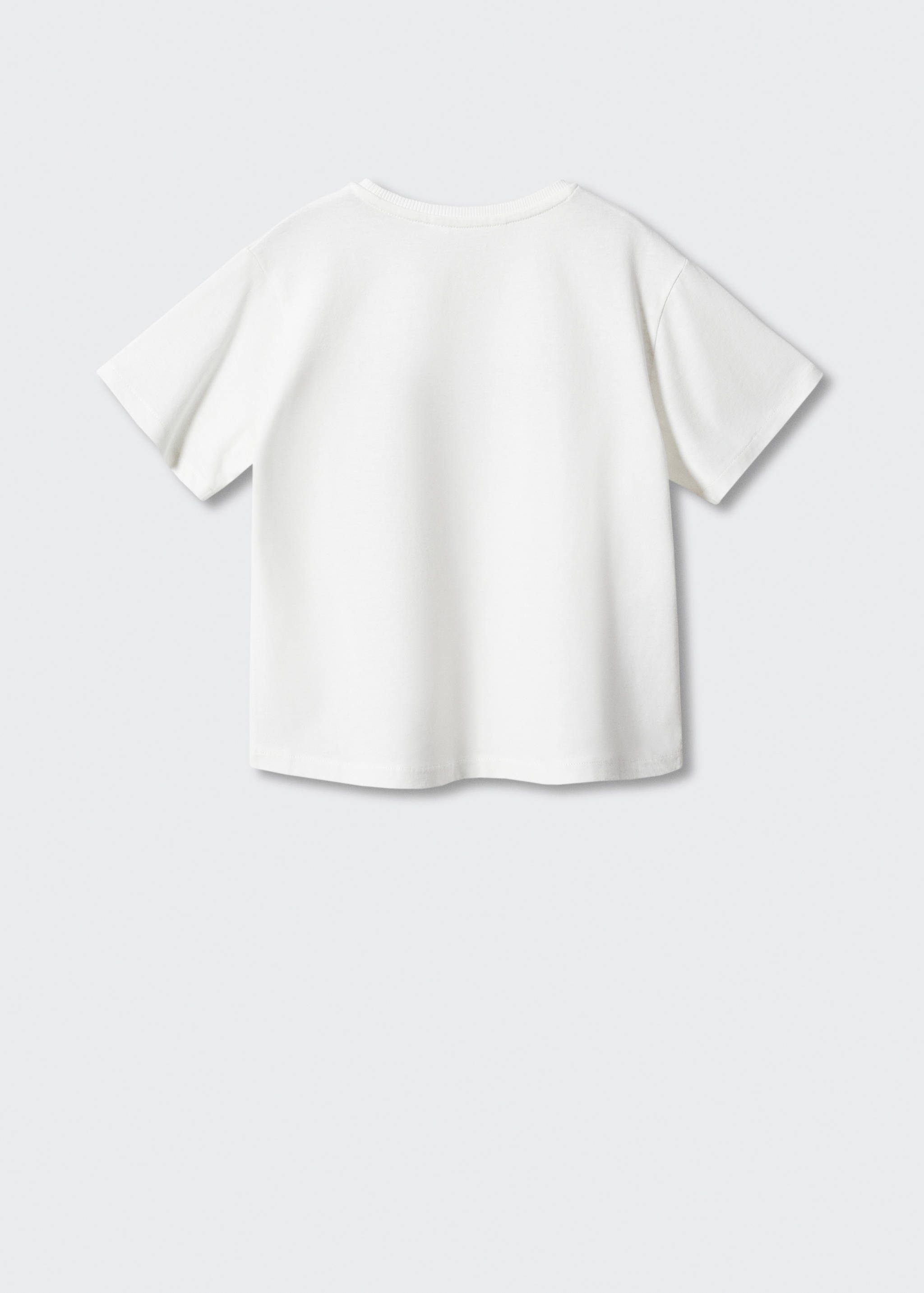 Sequins printed t-shirt - Reverse of the article