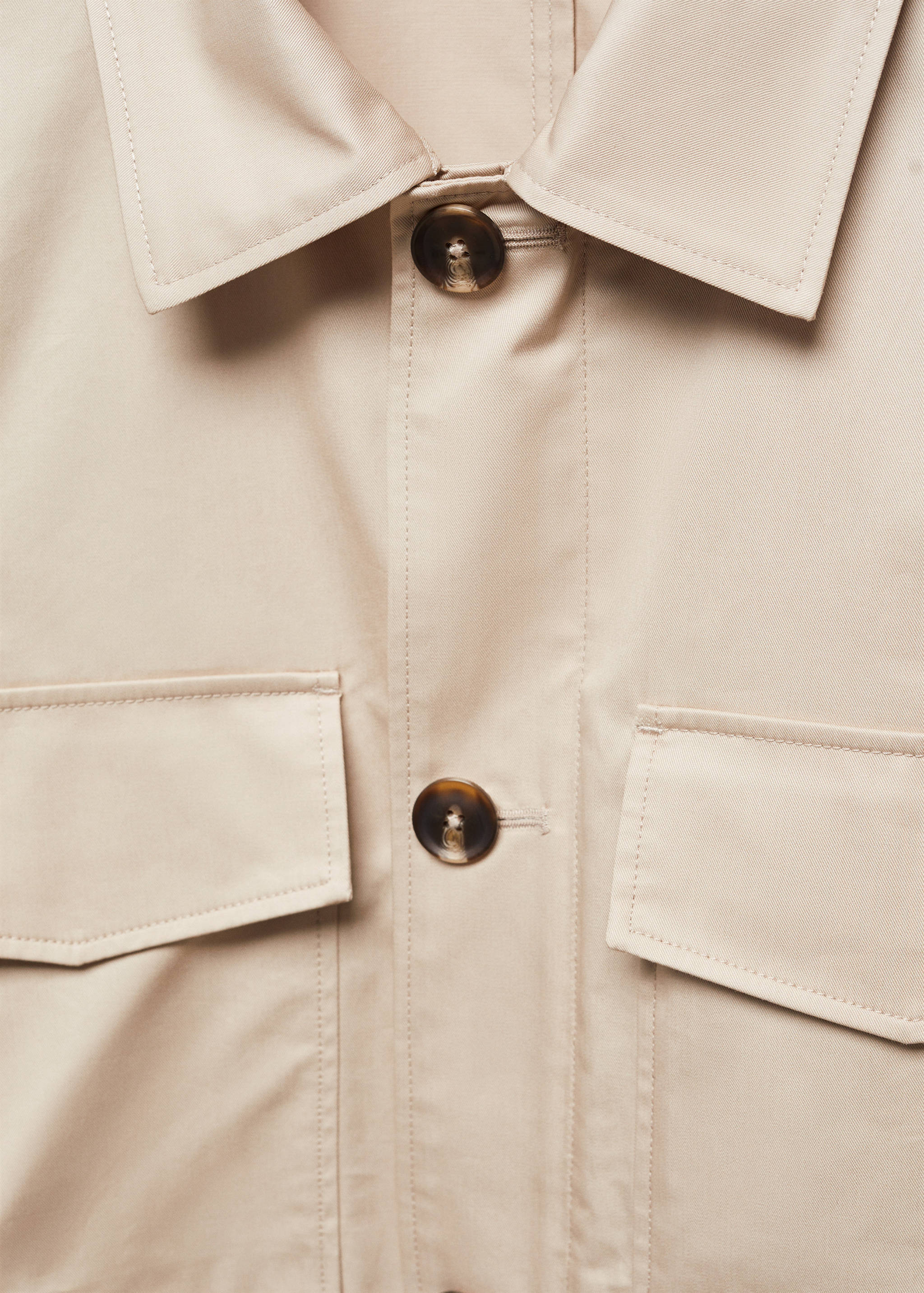 100% cotton jacket with pockets - Details of the article 8