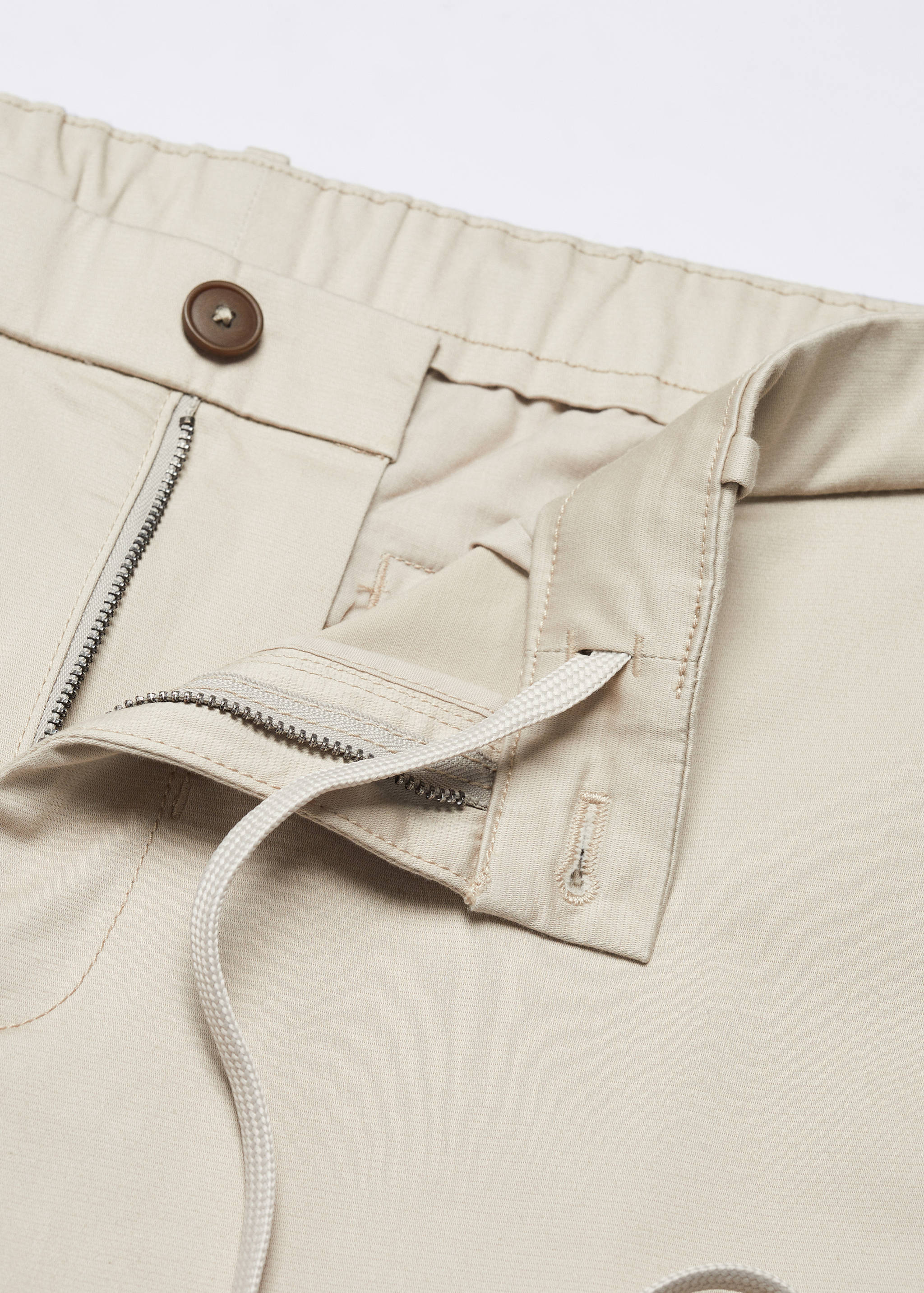 Pantalón slim fit algodón elástico - Detalle del artículo 8