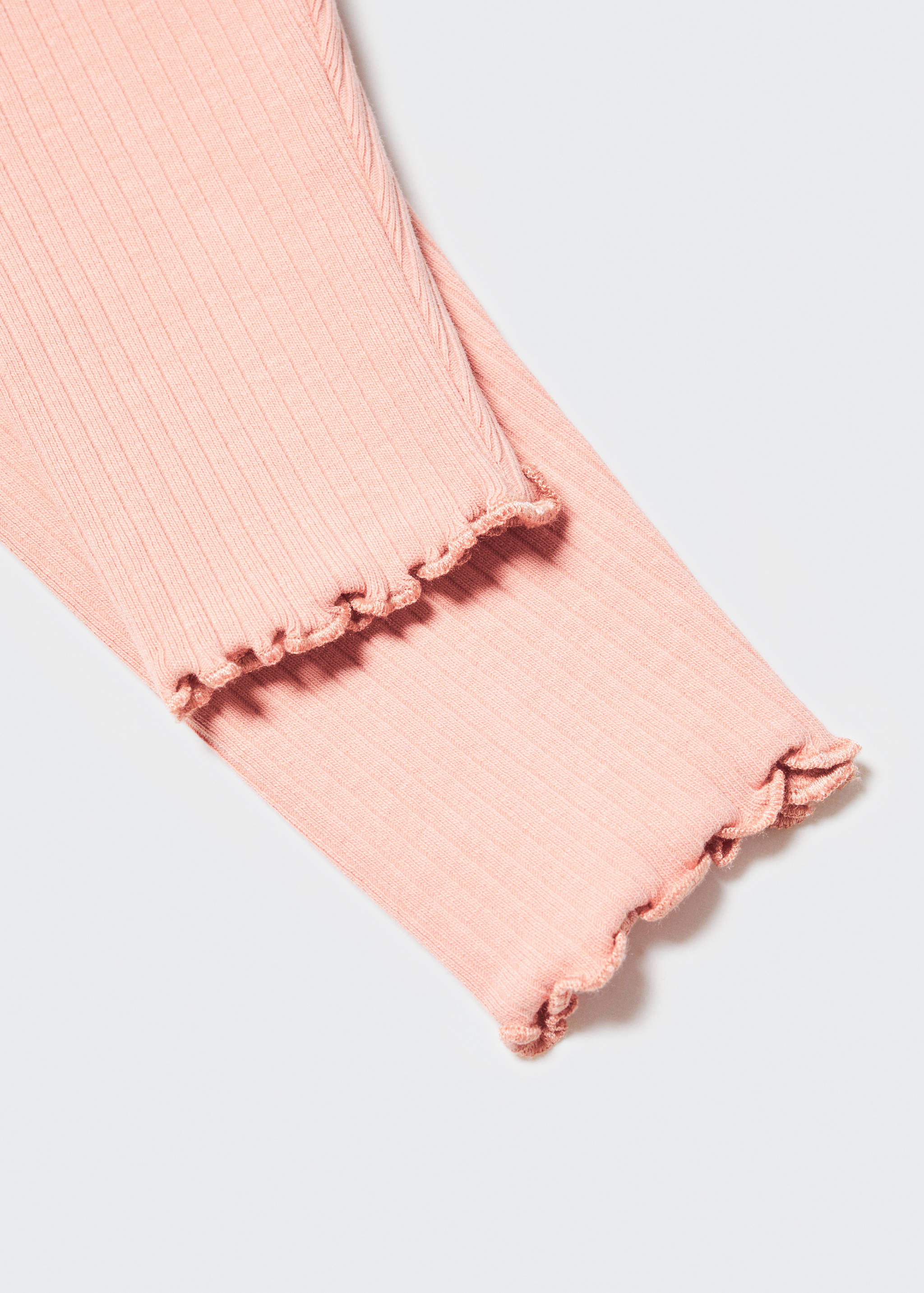 Cotton ribbed leggings - Details of the article 8
