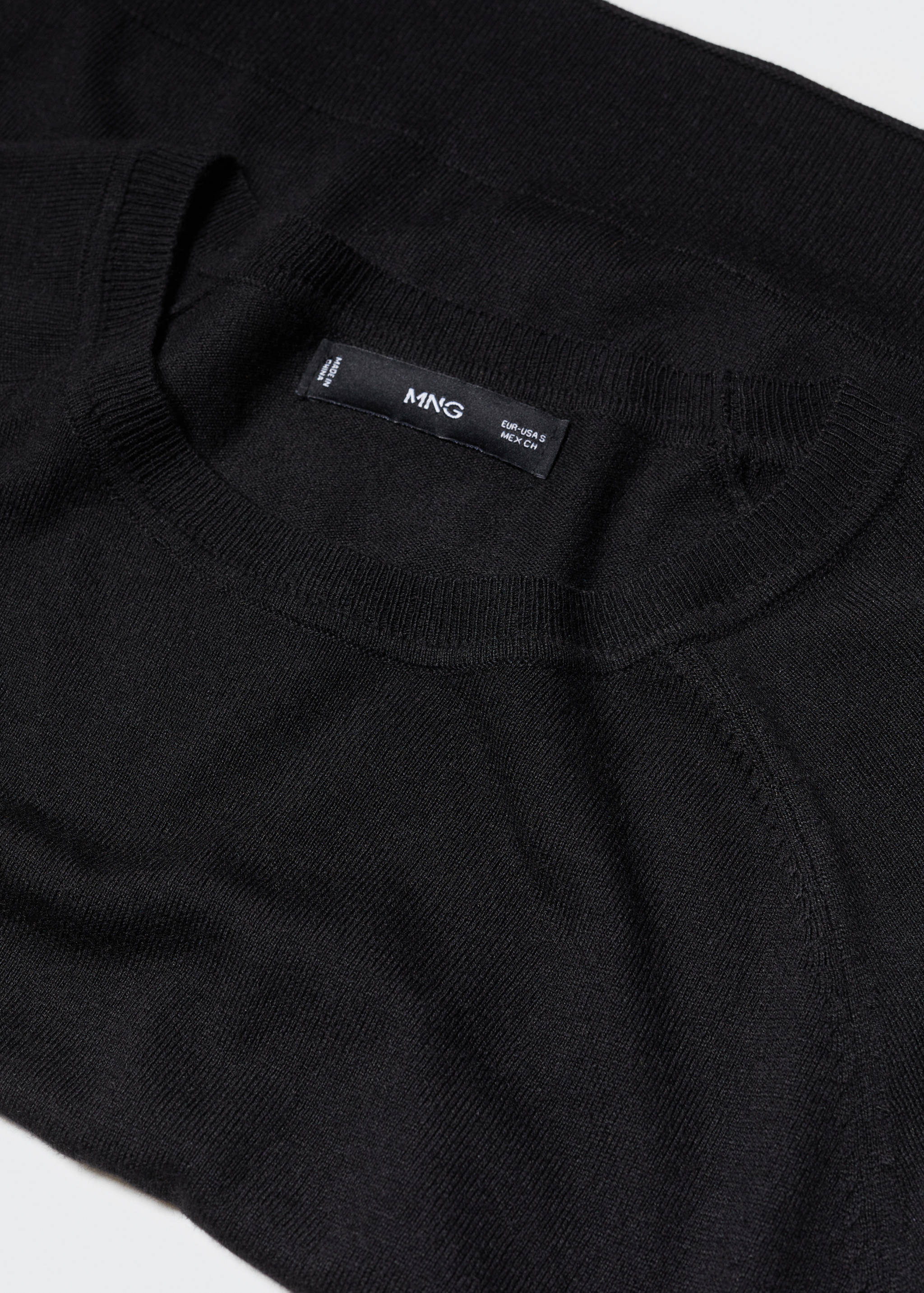 Fine-knit crew-neck sweater - Details of the article 8