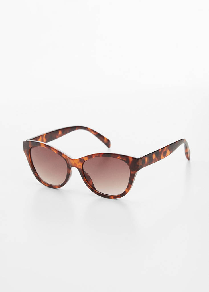 Resin frame sunglasses — Chocolate