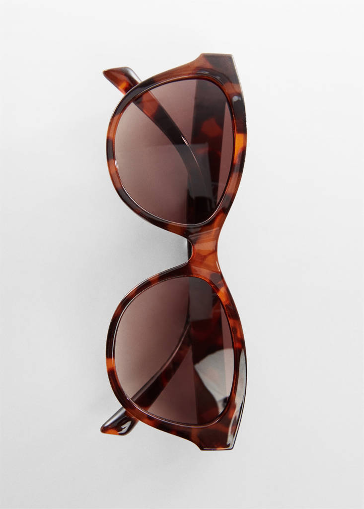 Resin frame sunglasses — Chocolate