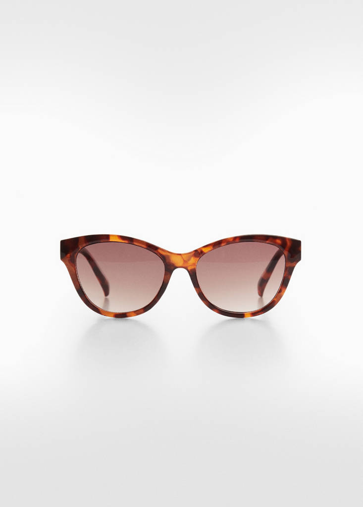 Resin frame sunglasses — Chocolate