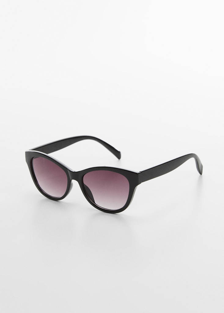 Resin frame sunglasses — Black