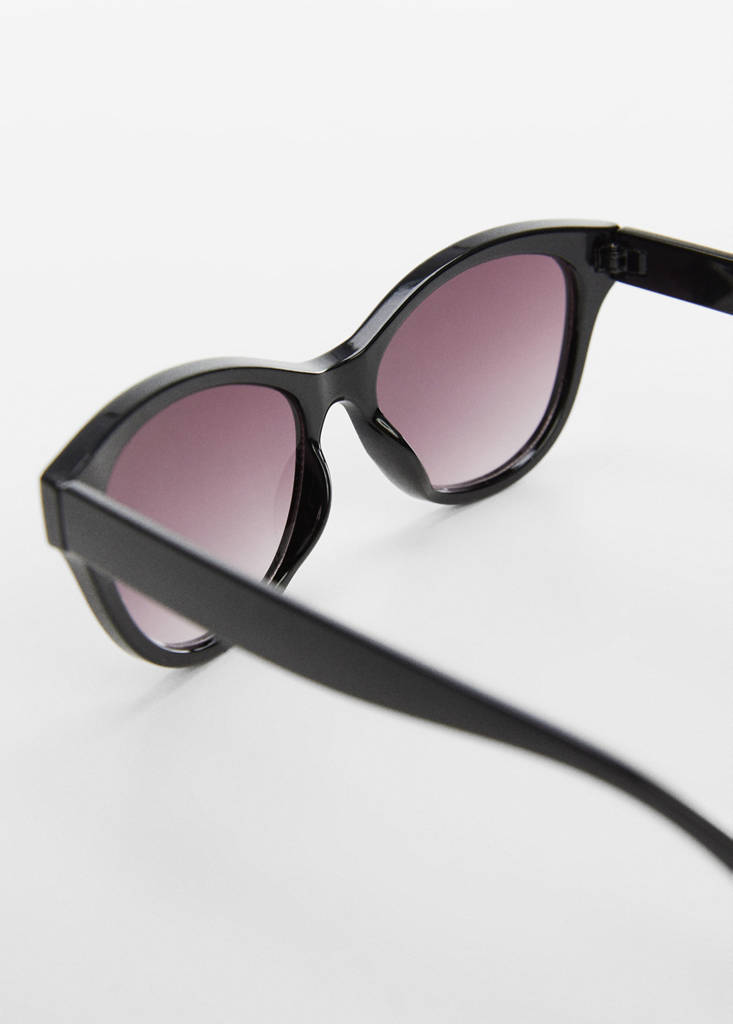 Resin frame sunglasses — Black