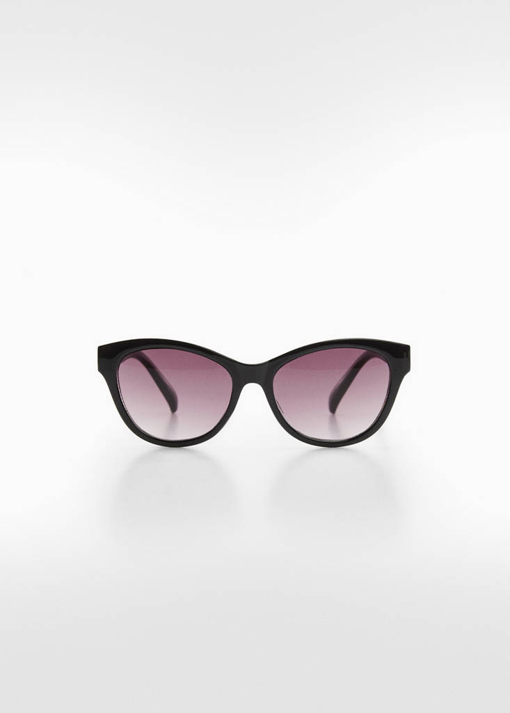 Resin frame sunglasses — Black
