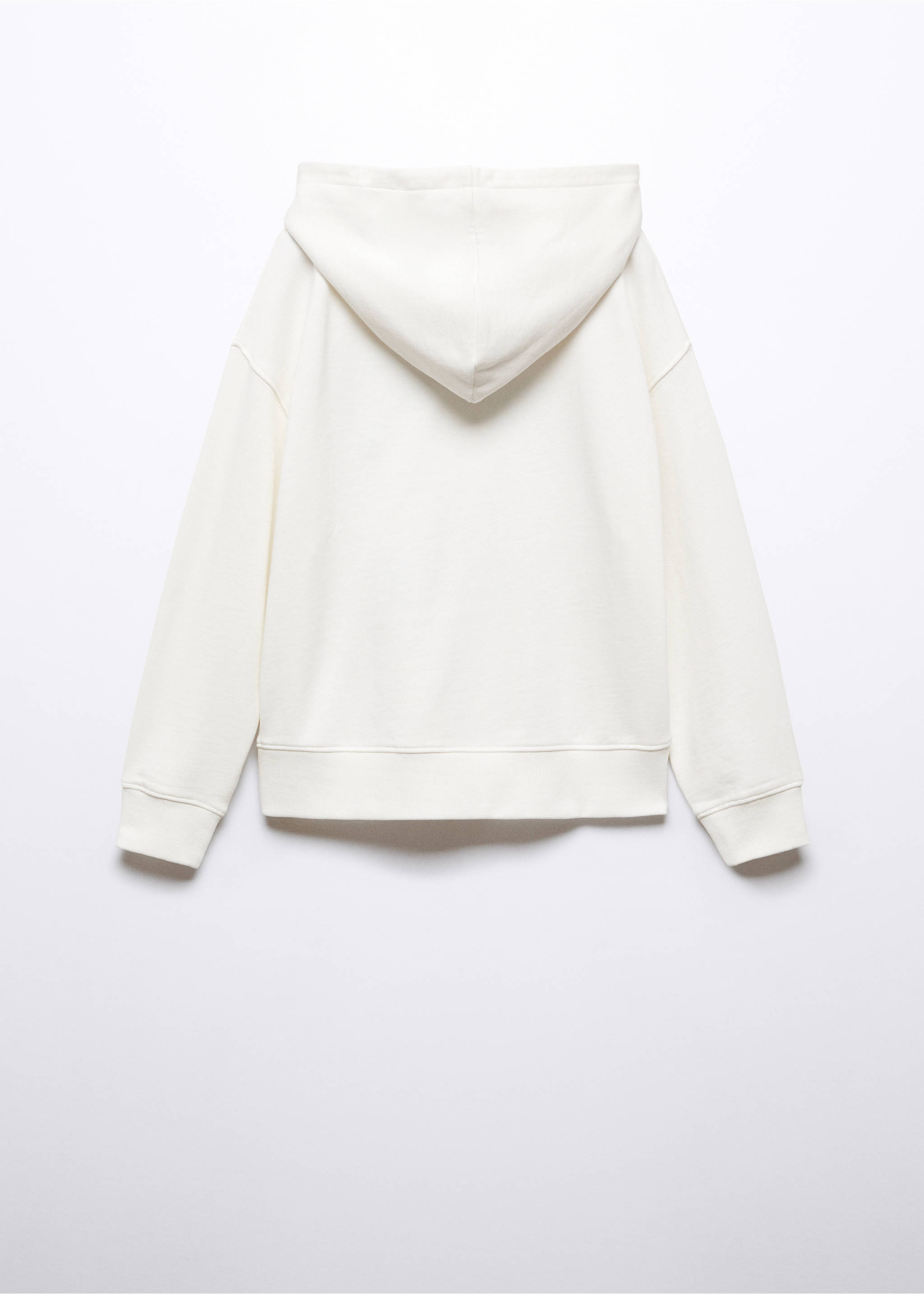 Message zipped hoodie - Reverse of the article, Off White. Ref: 57034417-00.