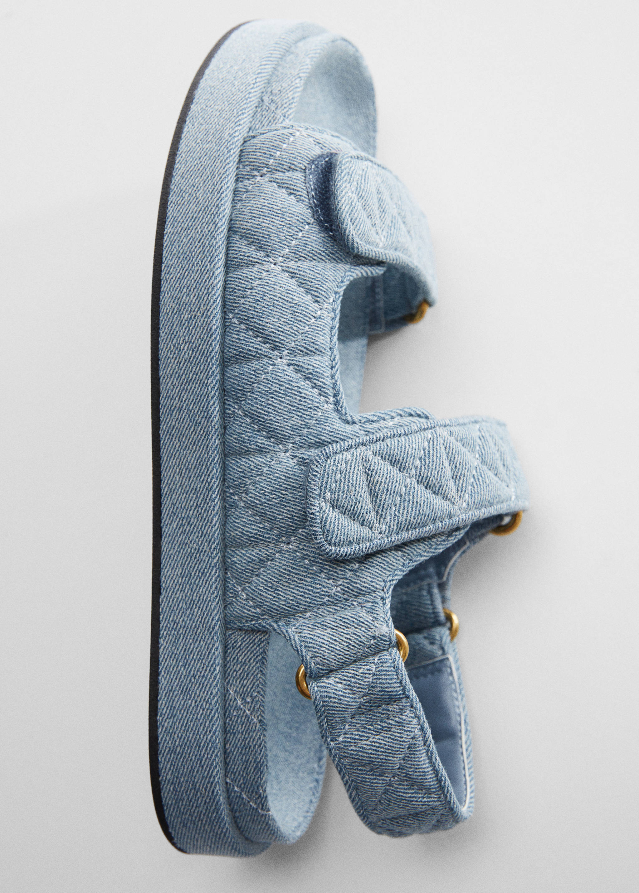 Sandales en jean matelassées - Détail de l'article 5