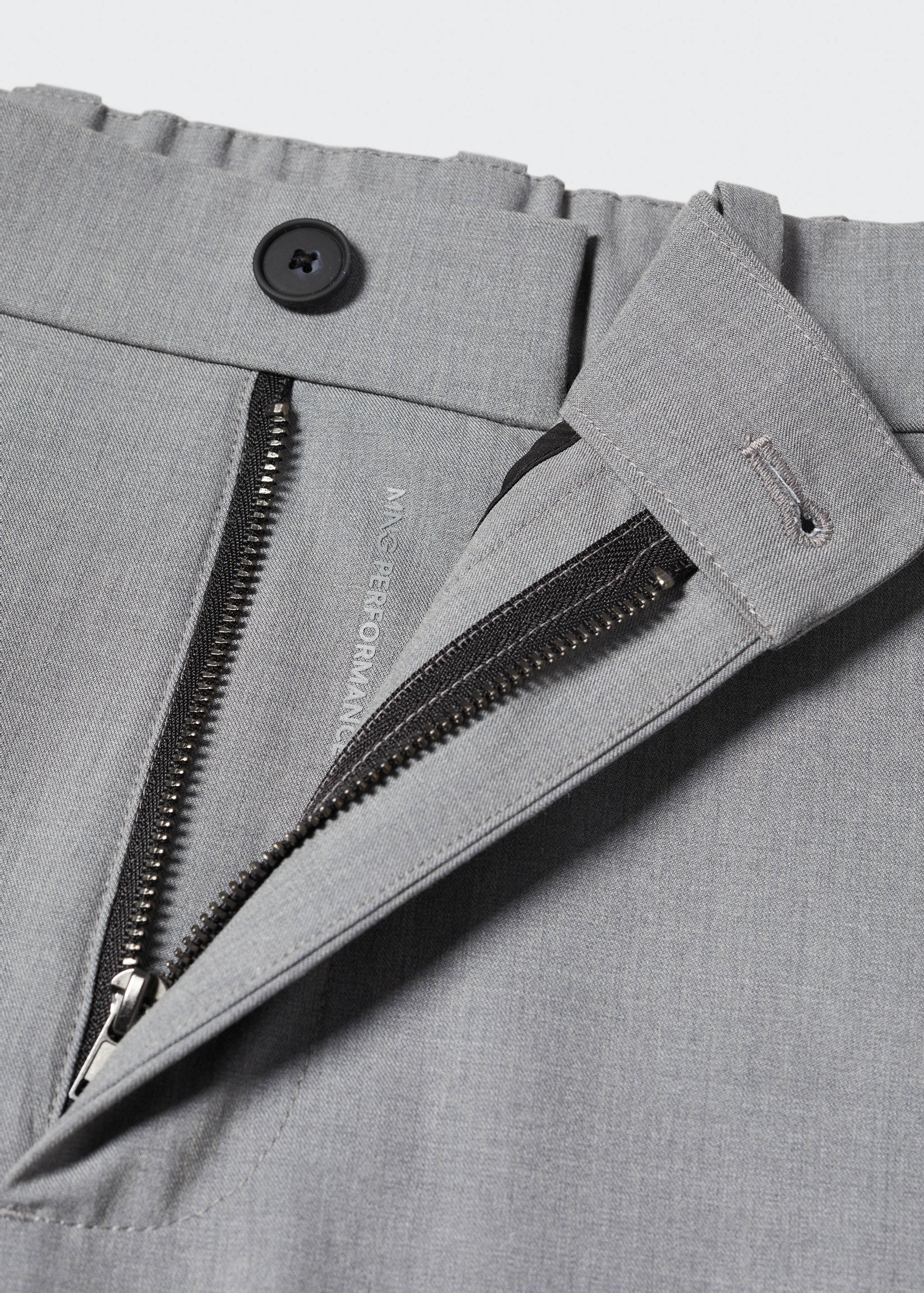 Slim fit stretch trousers - Details of the article 8