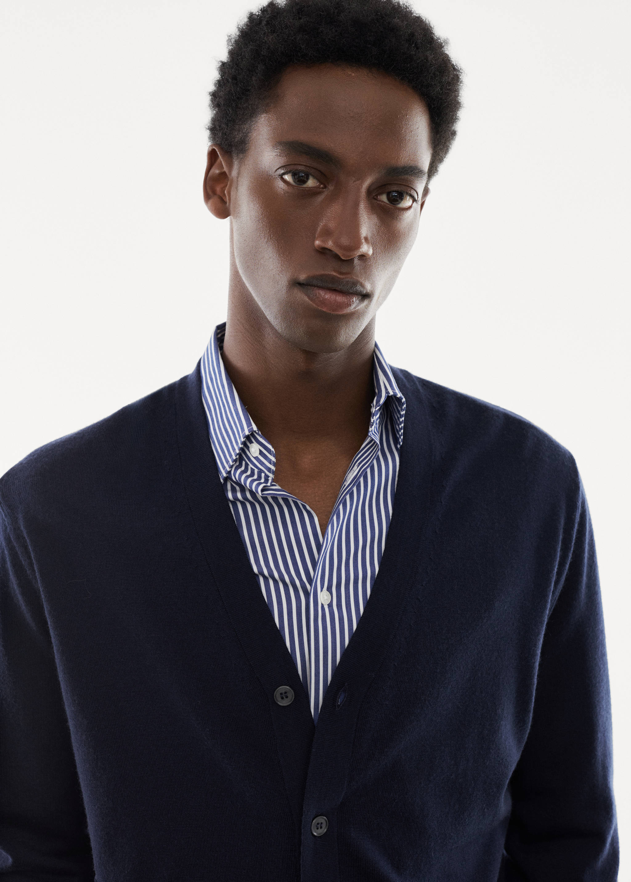 Cardigan 100 % laine mérinos - Détail de l'article 1