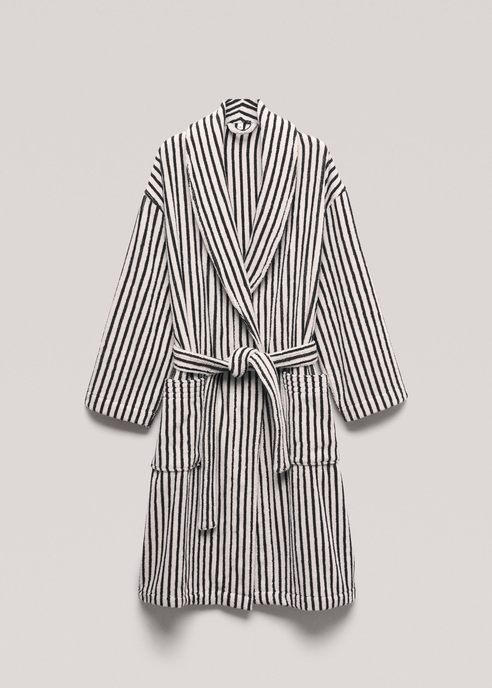 Albornoz 100% algodón rayas - Artículo sin modelo