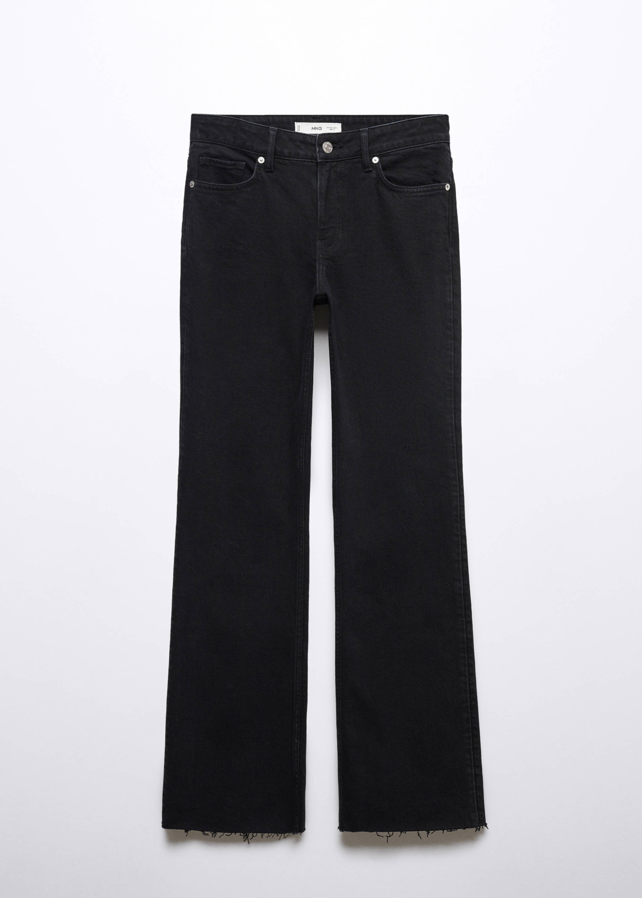 Jeans flare tiro medio - Artículo sin modelo