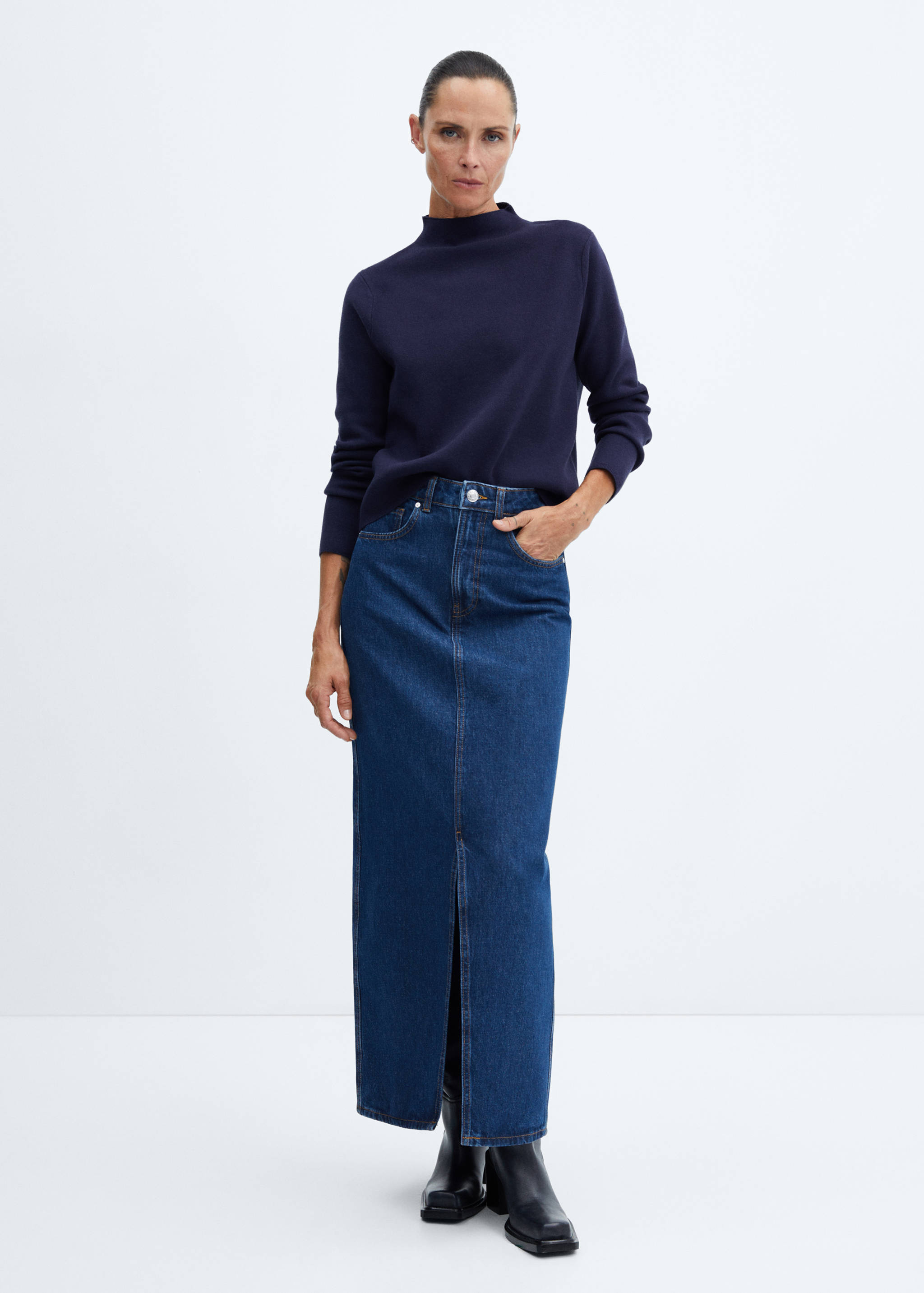 Perkins-neck sweater - General plane