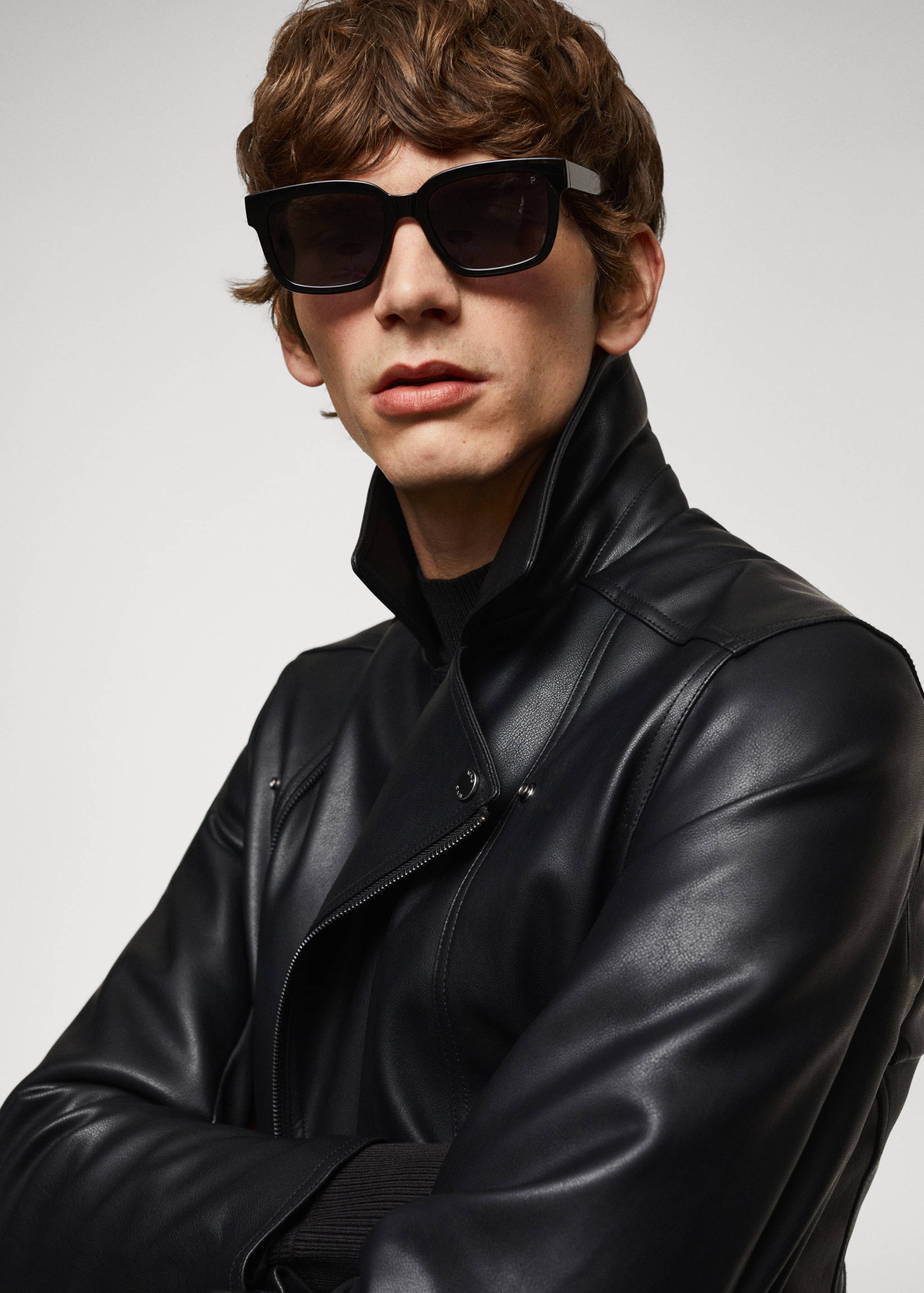 Perfect faux-leather jacket - Details of the article 4