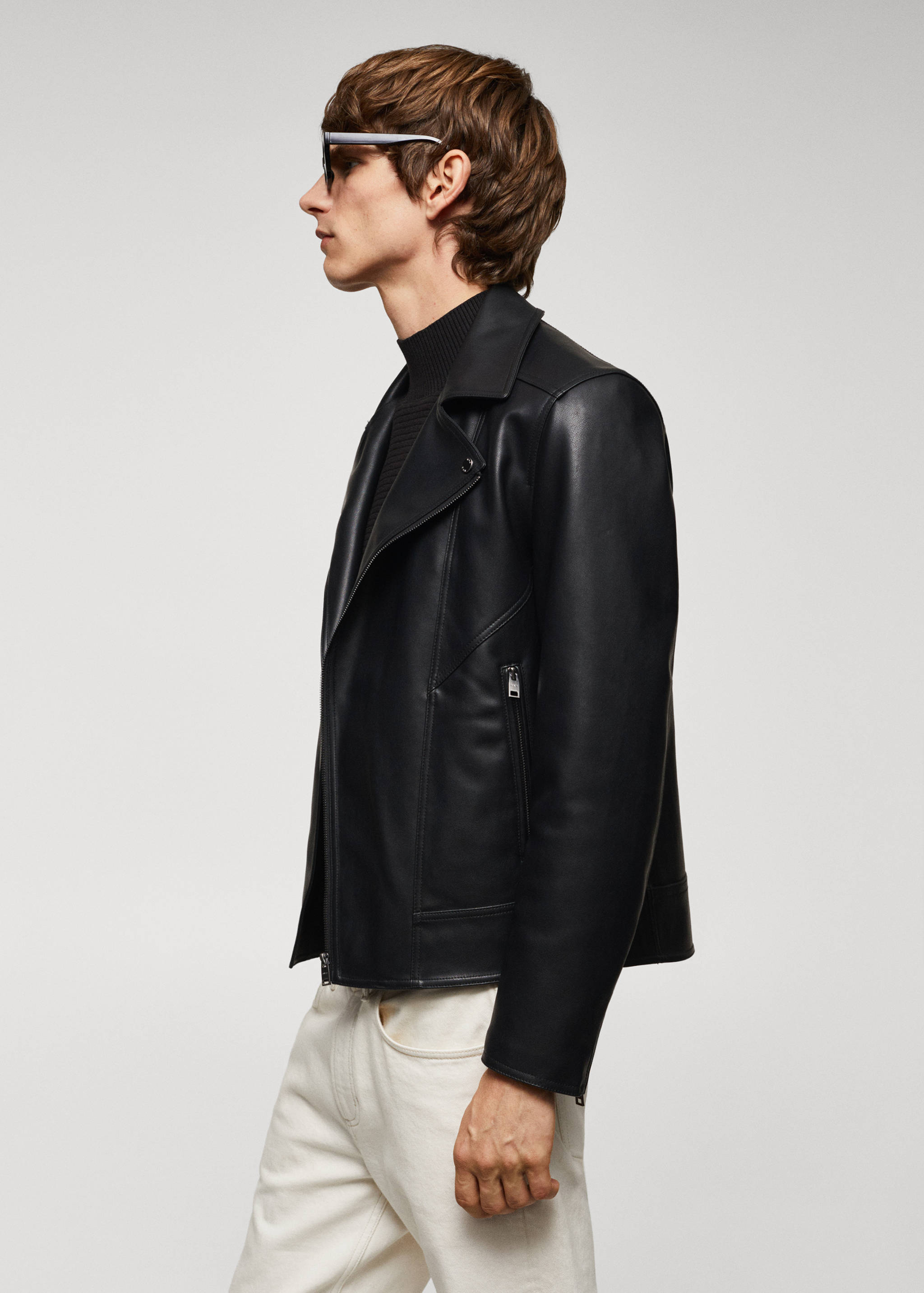 Perfect faux-leather jacket - Details of the article 2