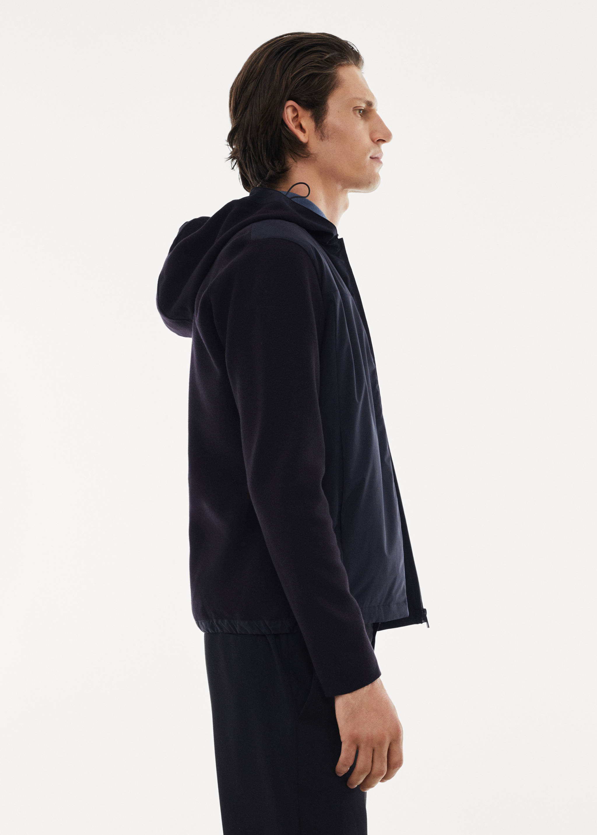 Stretch-fabric sweatshirt - Details of the article 2