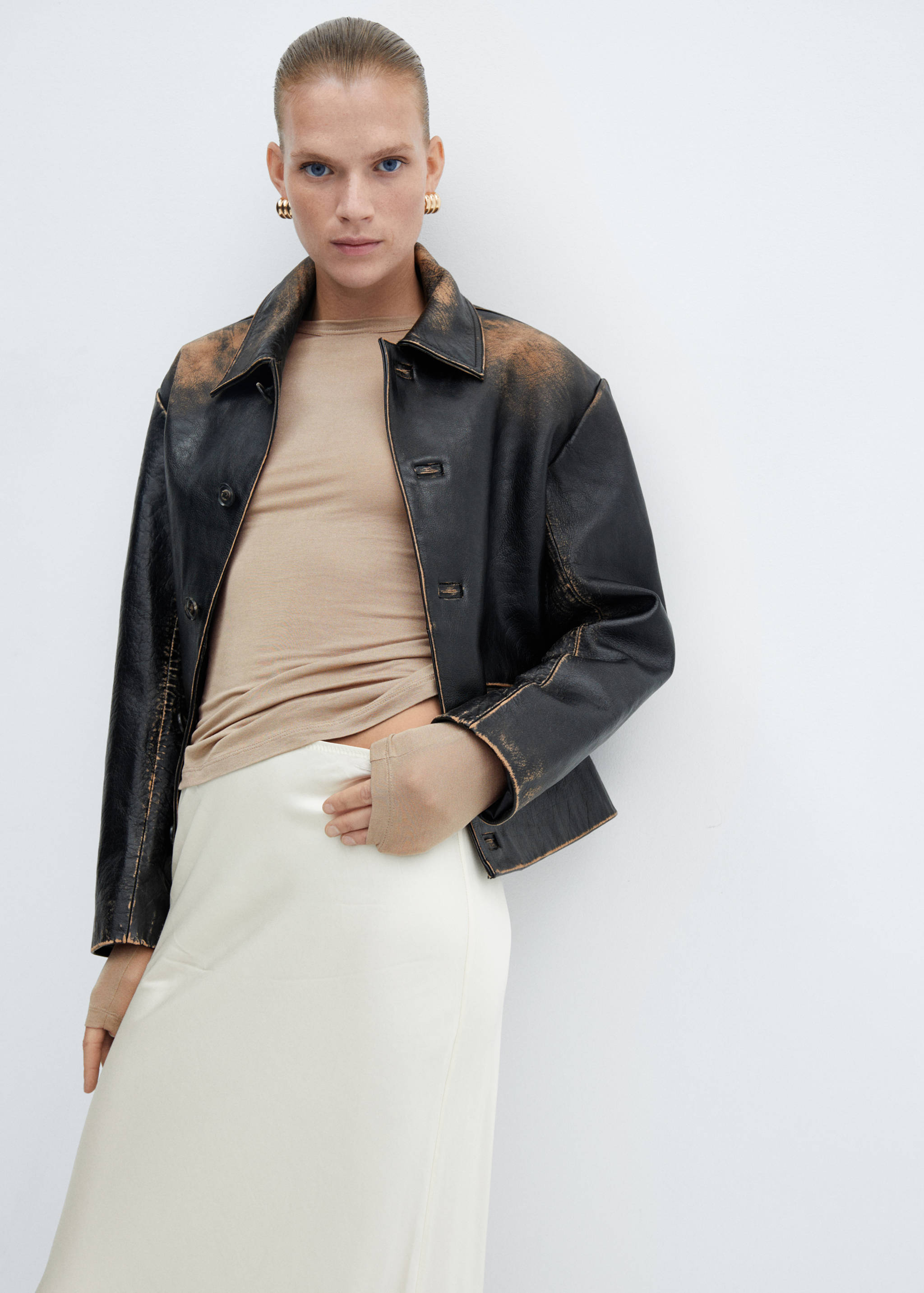 T-shirt manches longues col rond - Détail de l'article 2