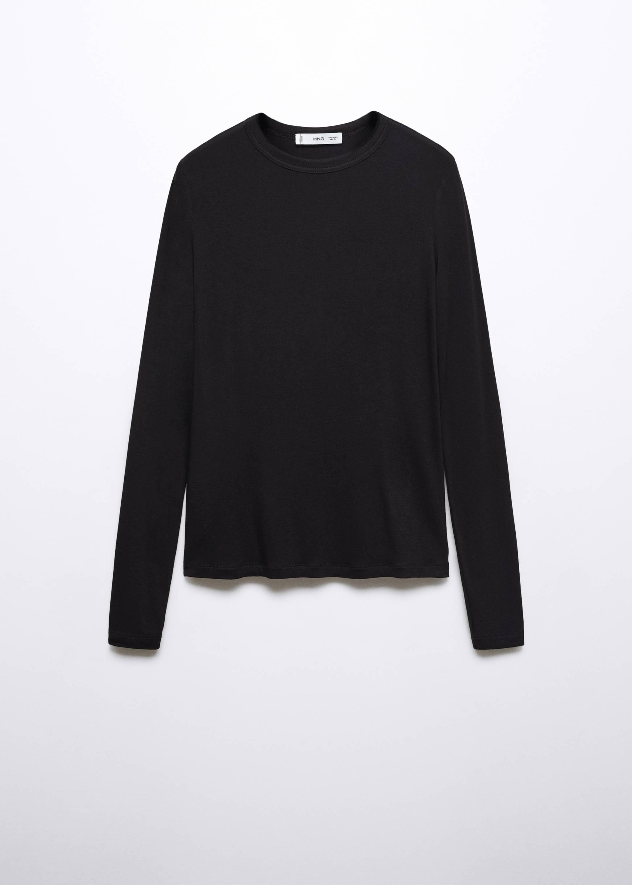 T-shirt manches longues col rond - Article sans modèle