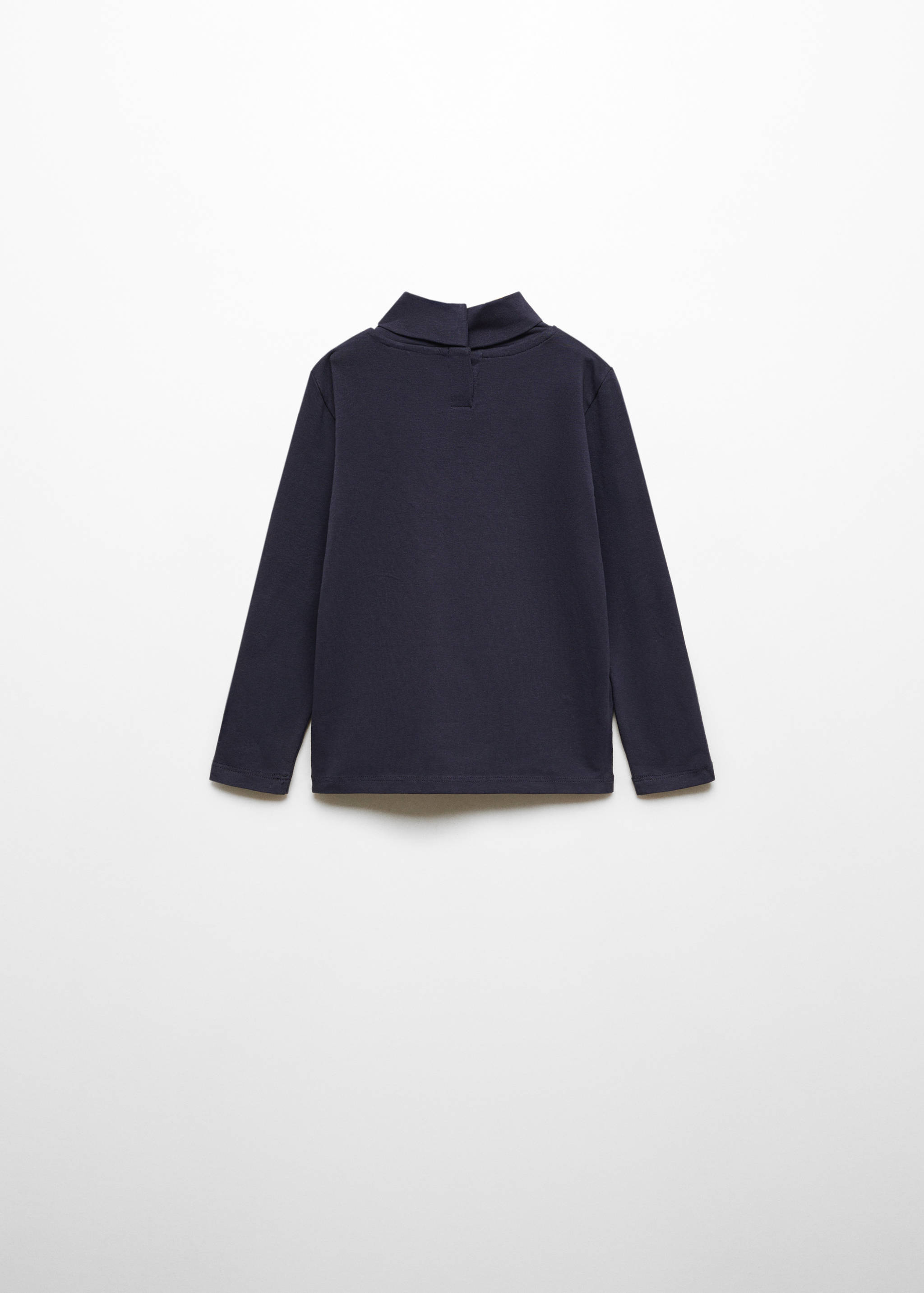 Turtleneck long-sleeved t-shirt - Reverse of the article