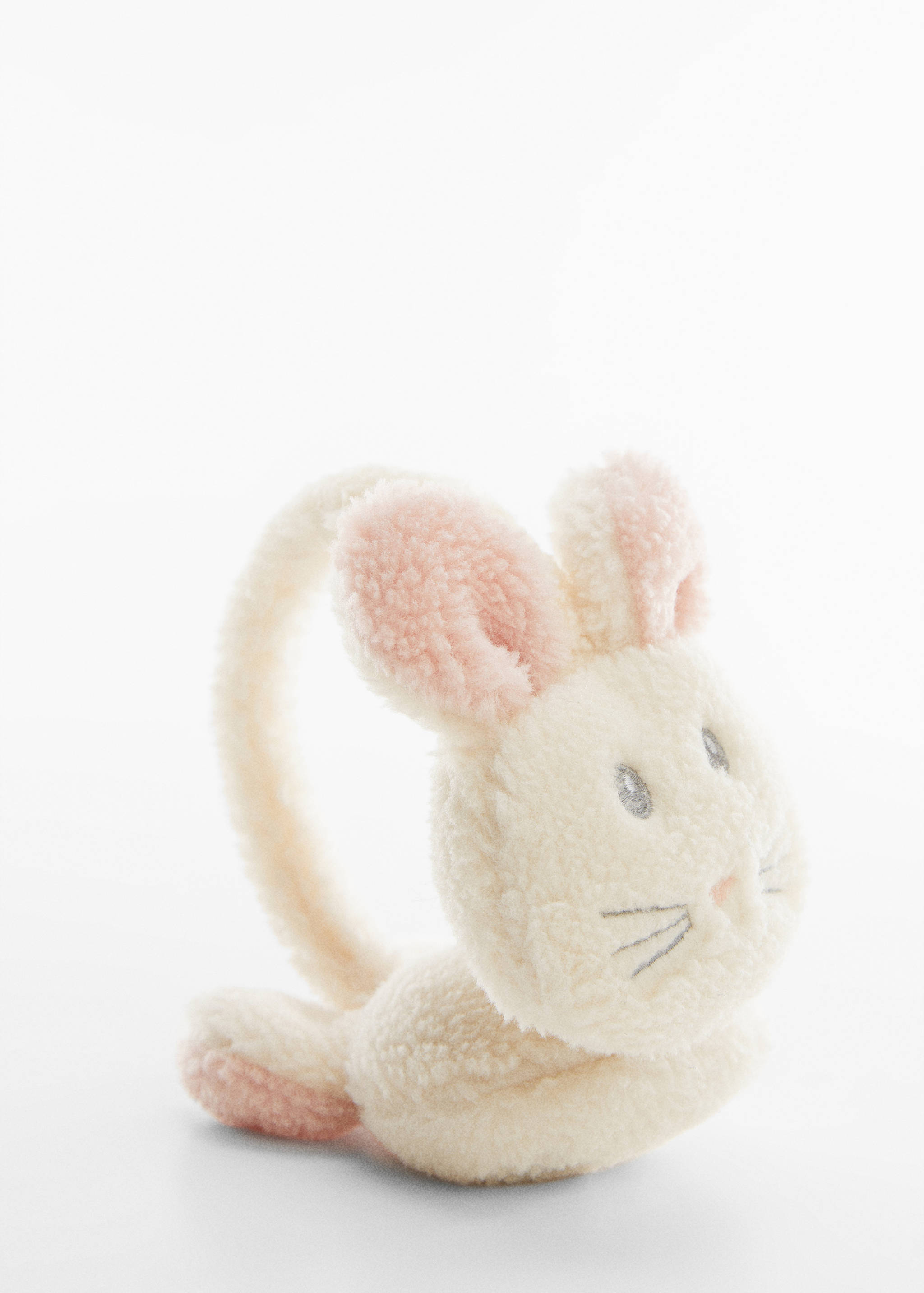 Sheepskin rabbit earmuffs - Medium plane