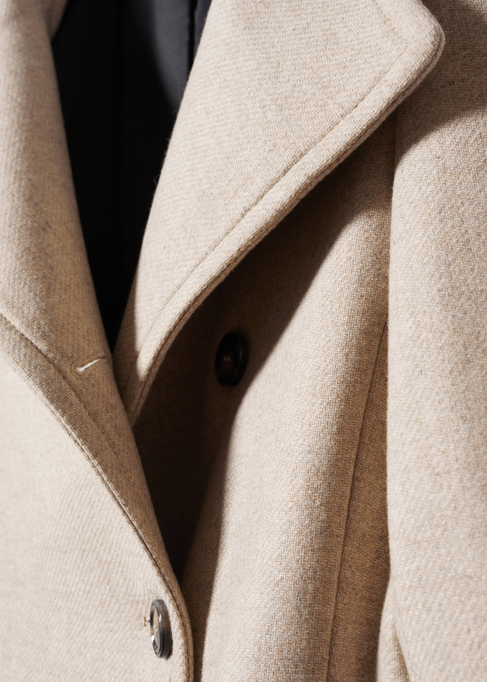 Belted Manteco wool coat - Details of the article 8