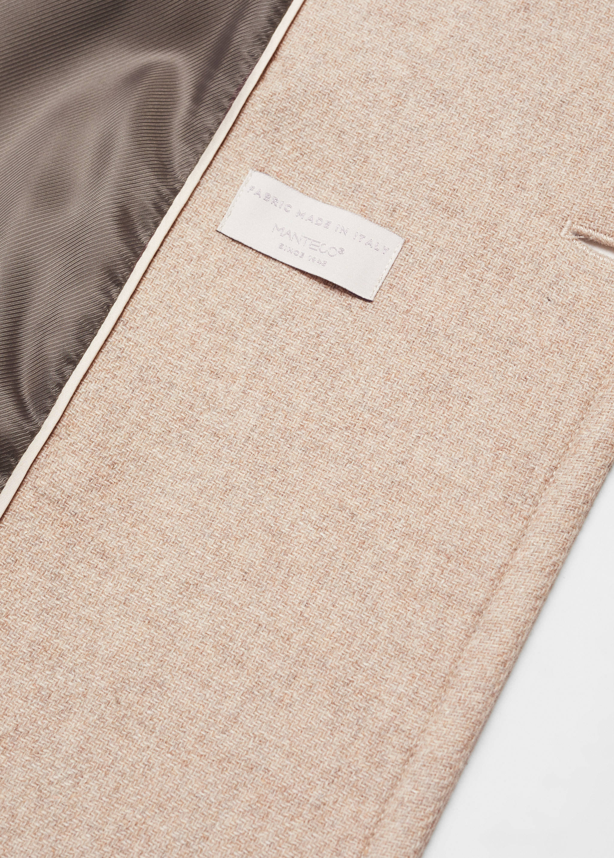 Belted Manteco wool coat - Details of the article 0