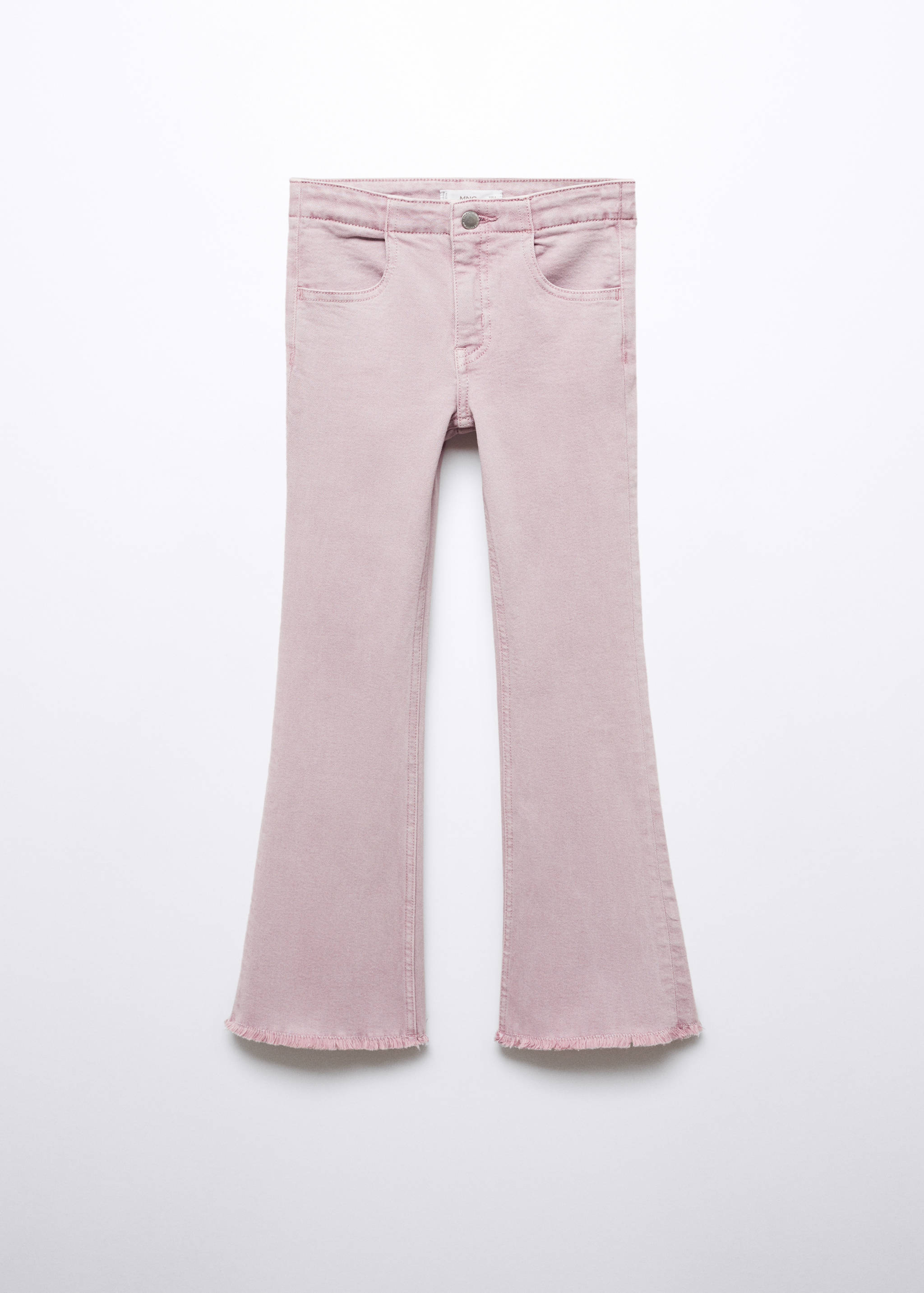 Flared finished jeans - Article without model