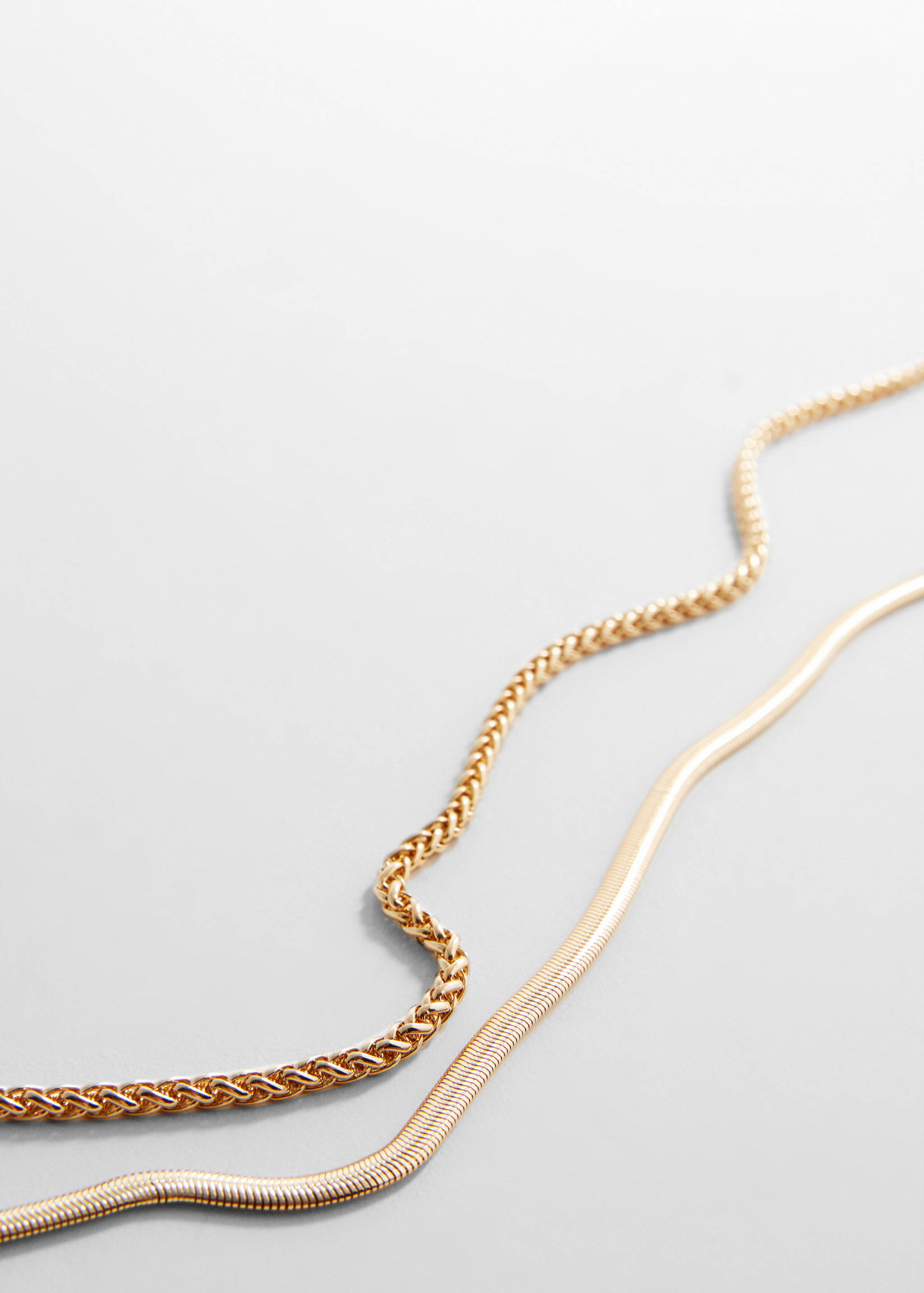 Collar doble combinado - Plano medio