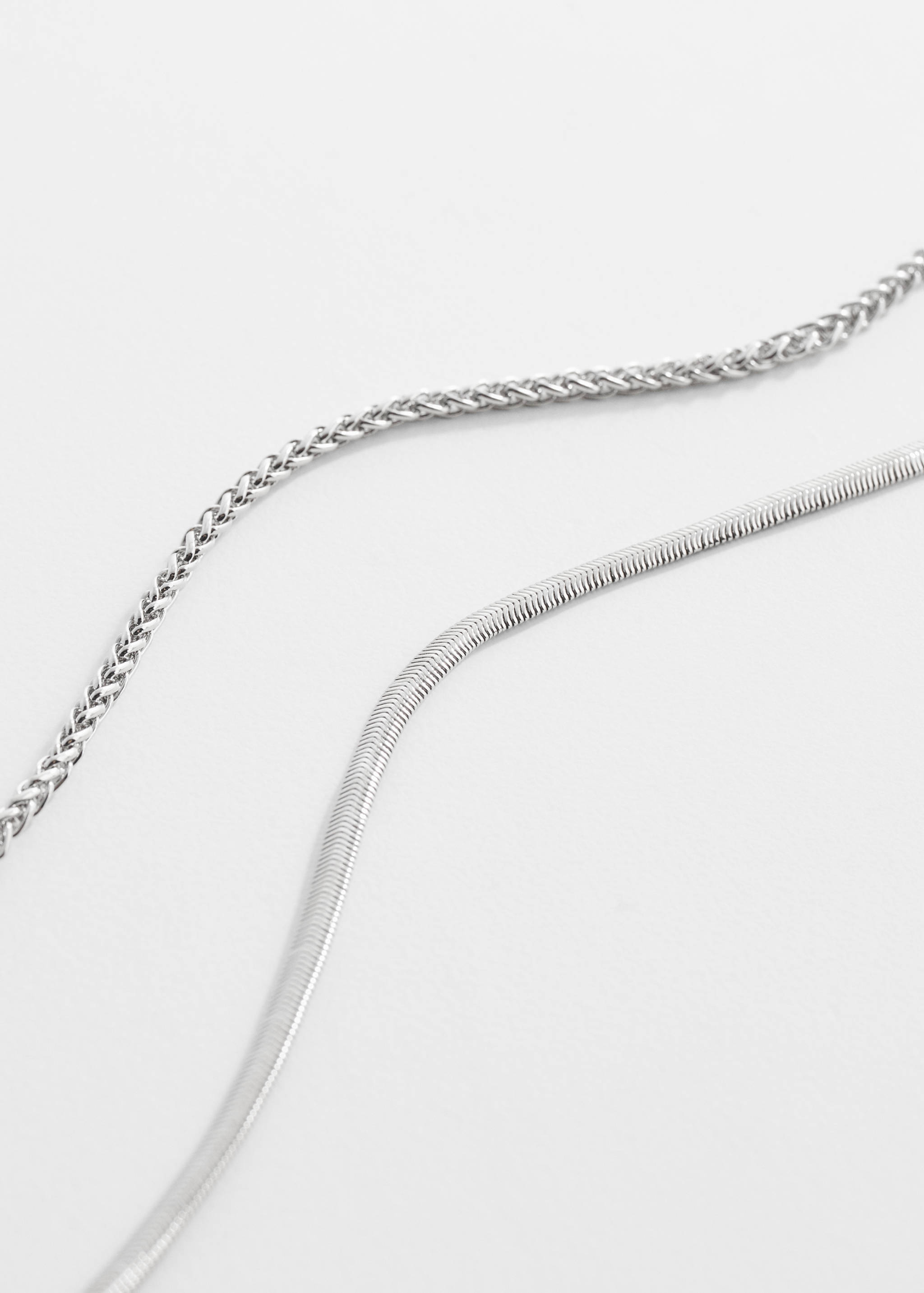 Collar doble combinado - Plano medio