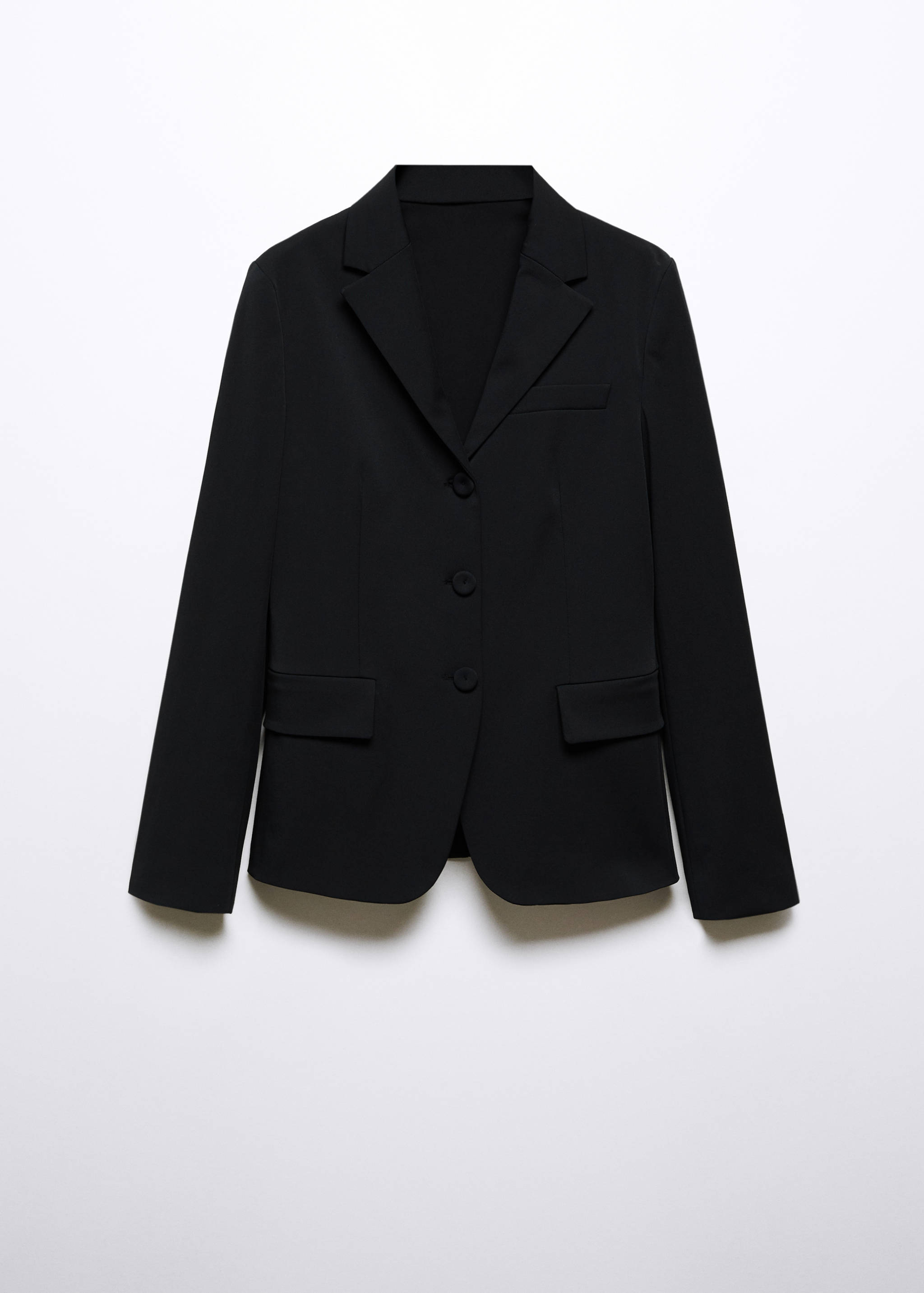 Пиджак с тремя пуговицами - Изделие без модели