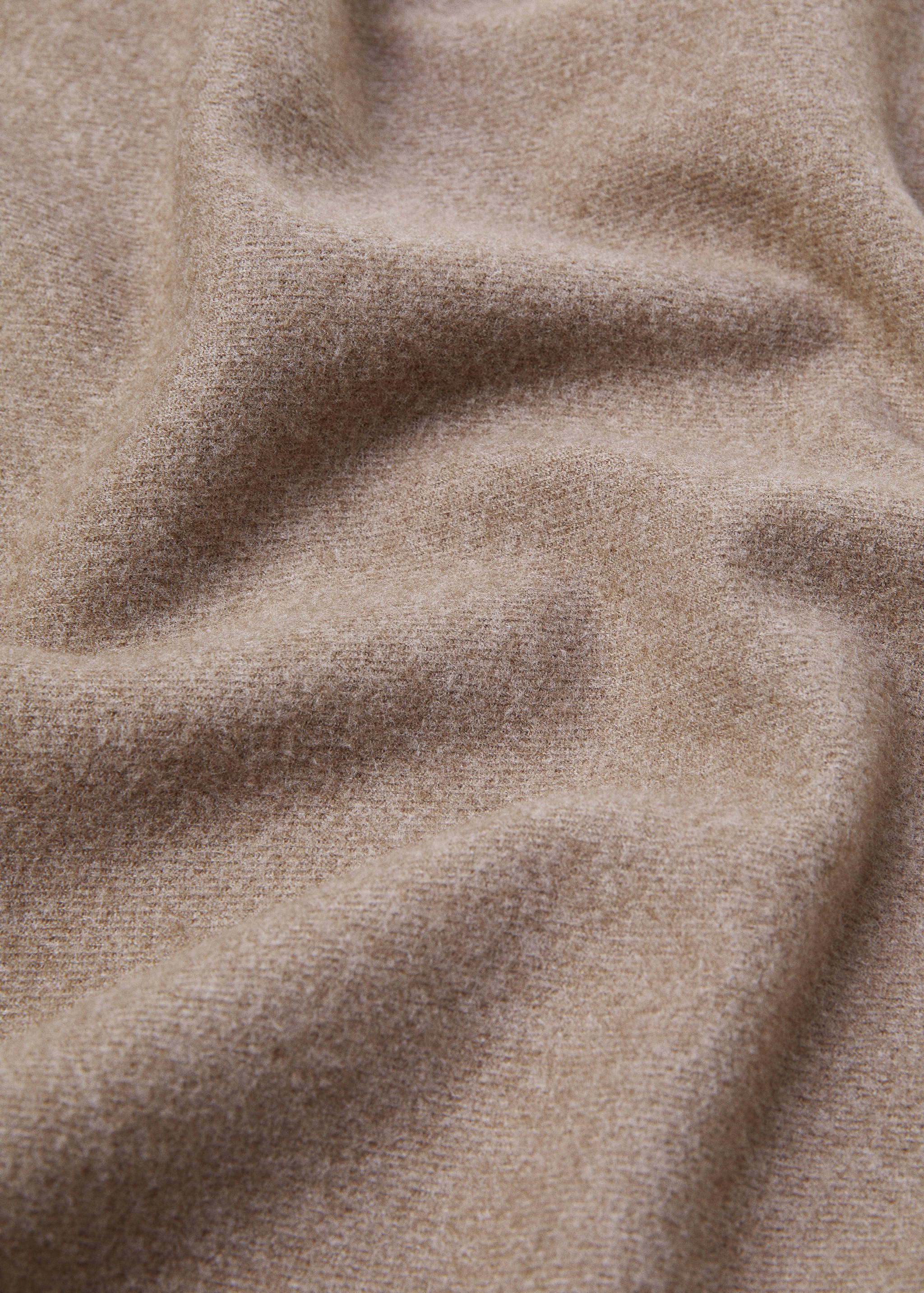 Plain fringed blanket - Details of the article 1