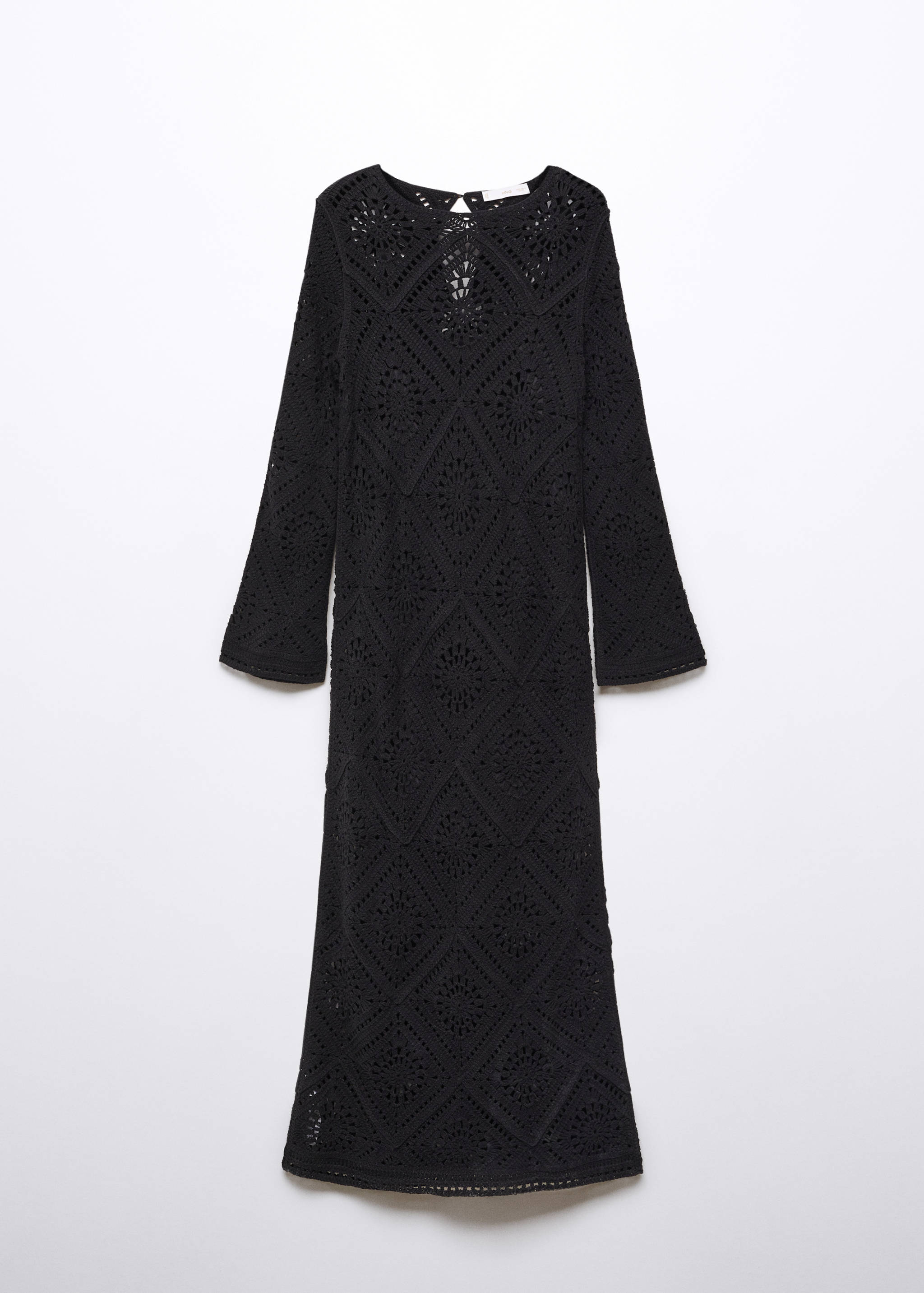 Robe crochet manches cloche - Article sans modèle