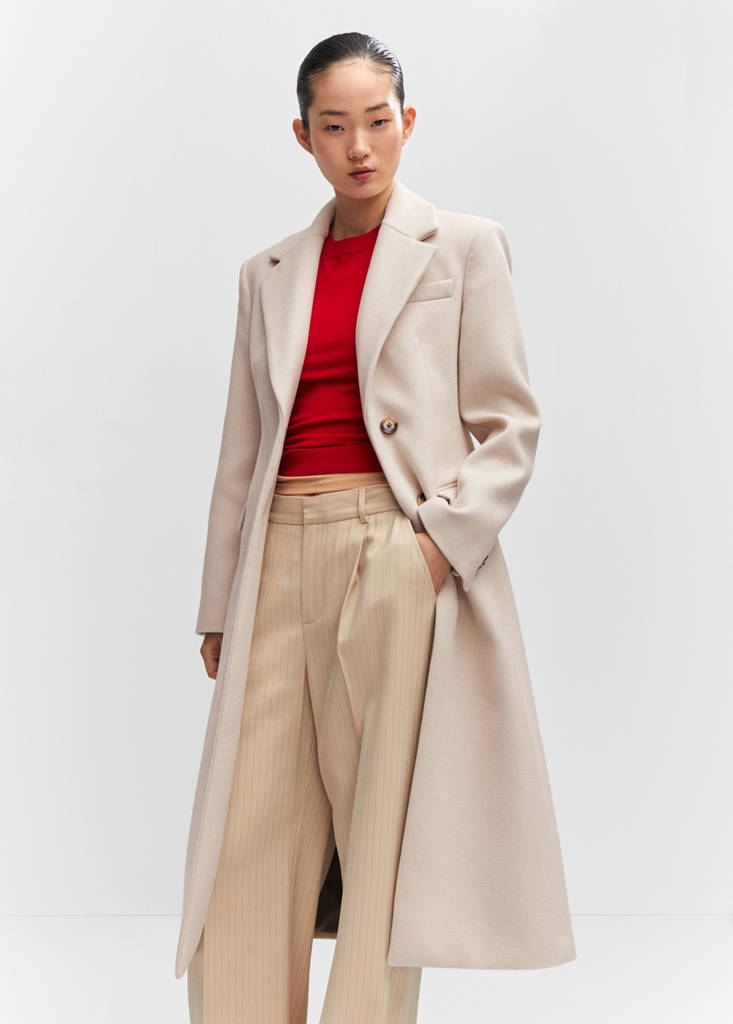 Long wool coat
