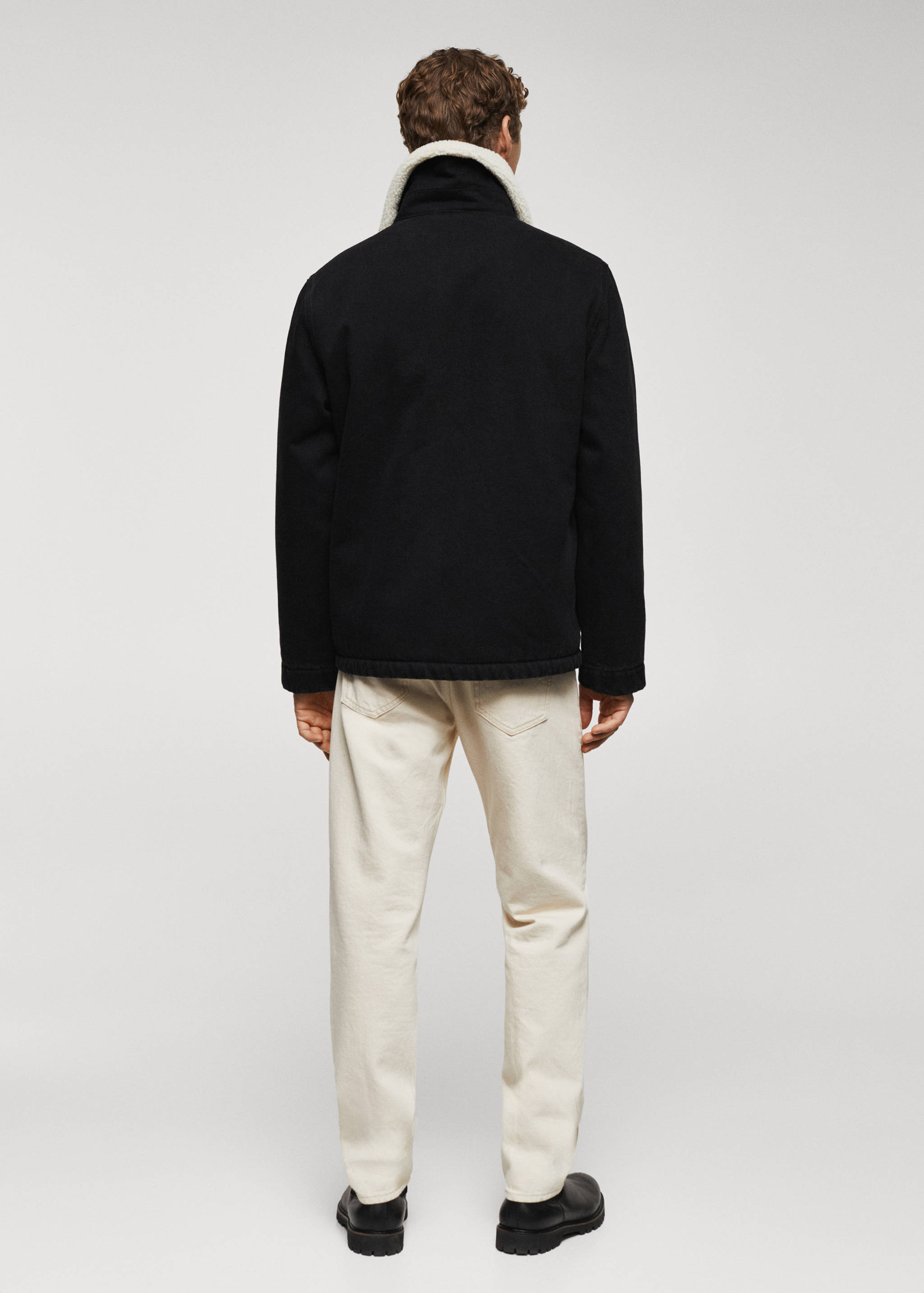 羊皮牛仔夹克 - null